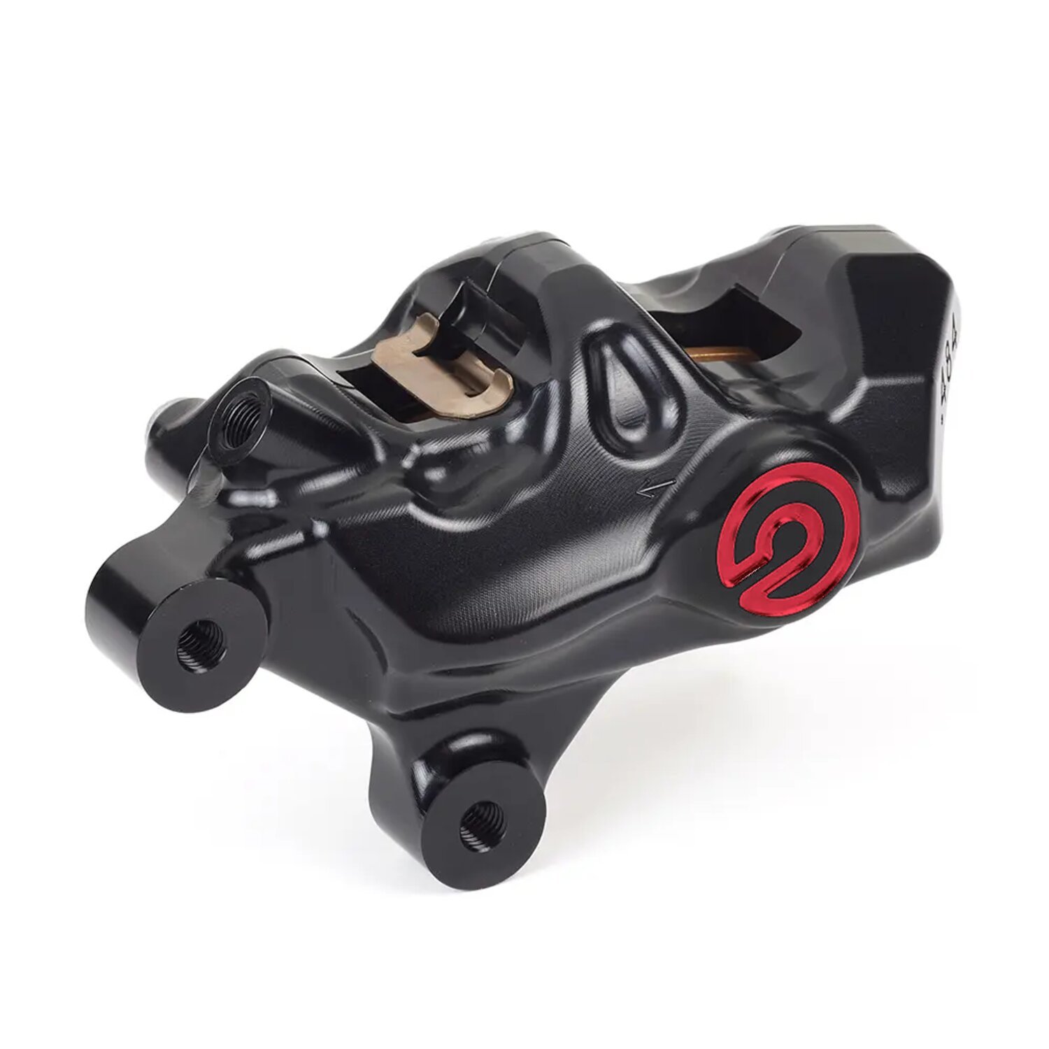 Brembo, 484 custom bolt-on caliper. Left front