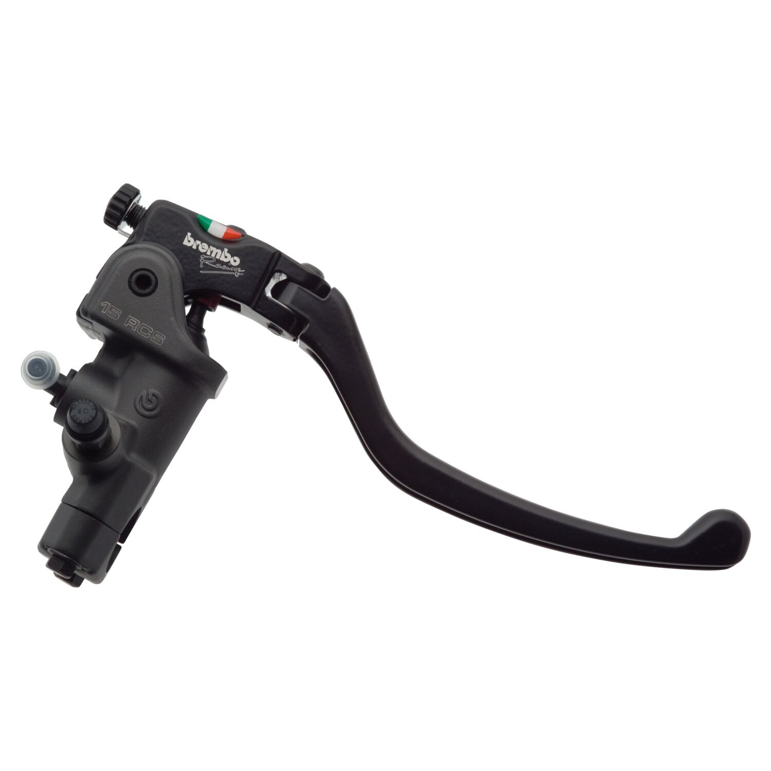 Brembo, 15 RCS radial handlebar master cylinder. Brake. SD, Black