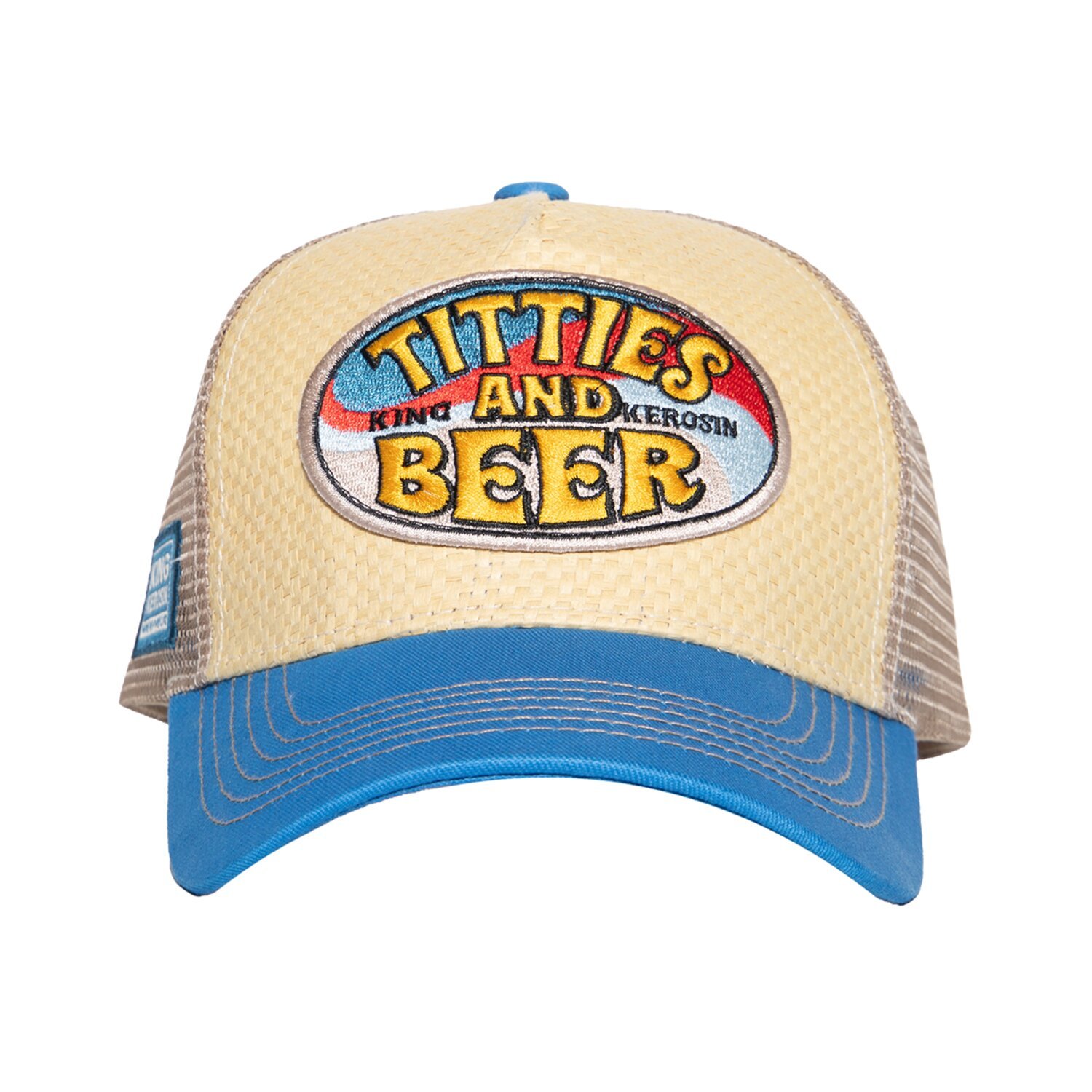 King Kerosin Titties And Beer cap beige/blue