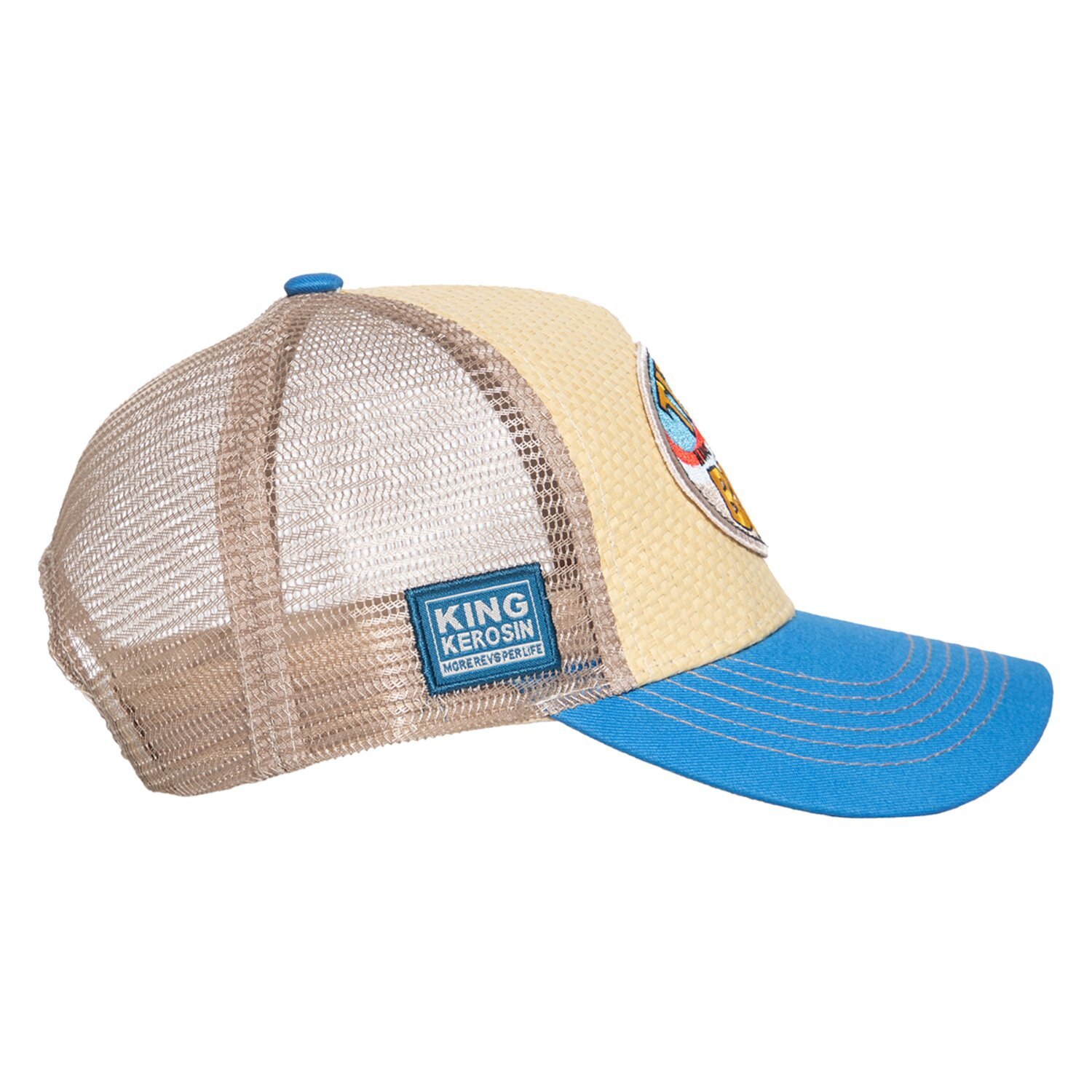King Kerosin Titties And Beer cap beige/blue