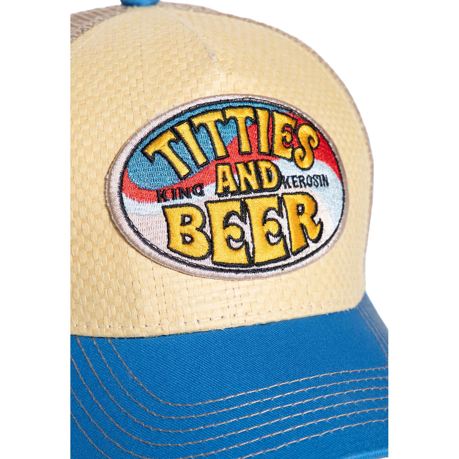 King Kerosin Titties And Beer cap beige/blue