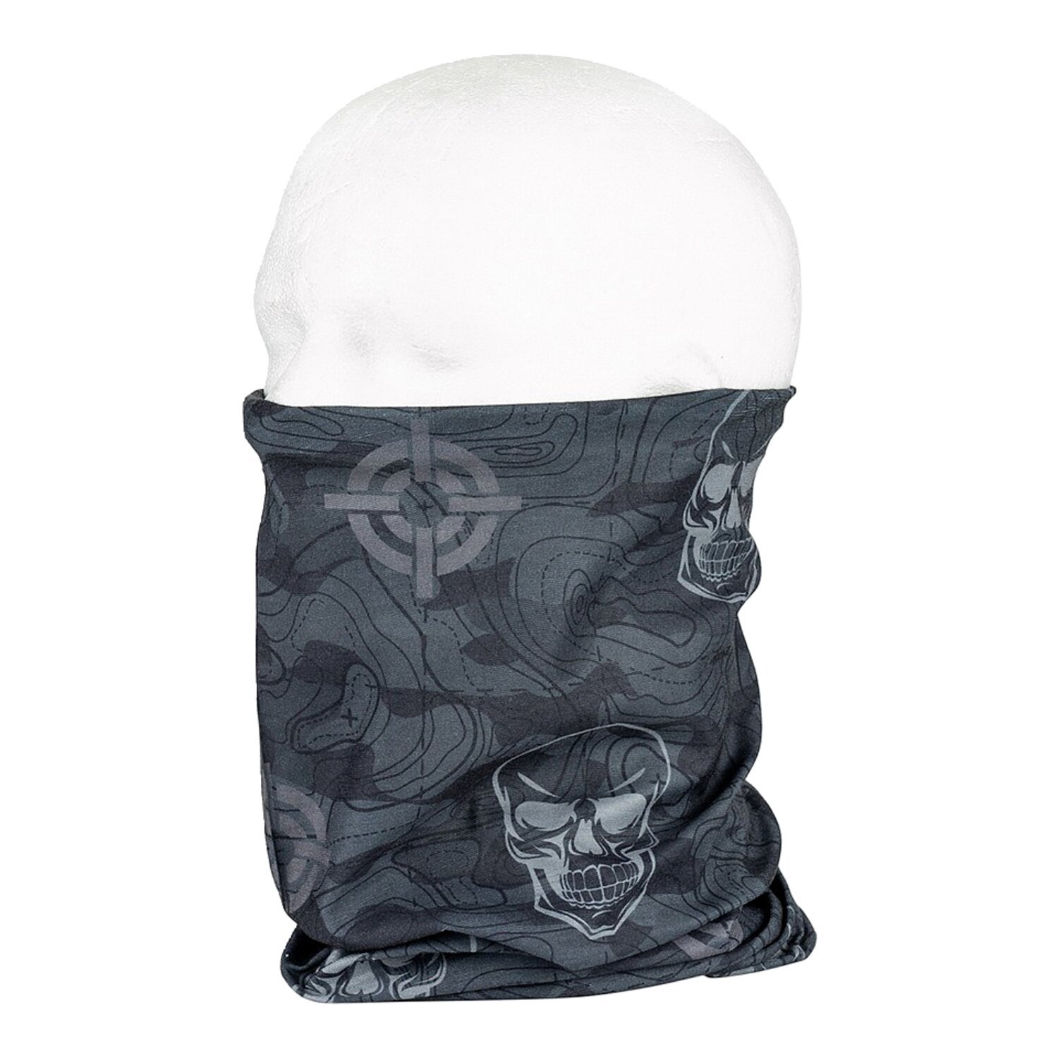 Army Surplus Wrap target Skull Coolmax tunnel, Multi-color, One size fits most