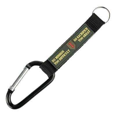The aluminum carabiner / key ring is a handy tool to quickly and easily attach your key ring to your bag or pants. This way you will not quickly lose your keys.