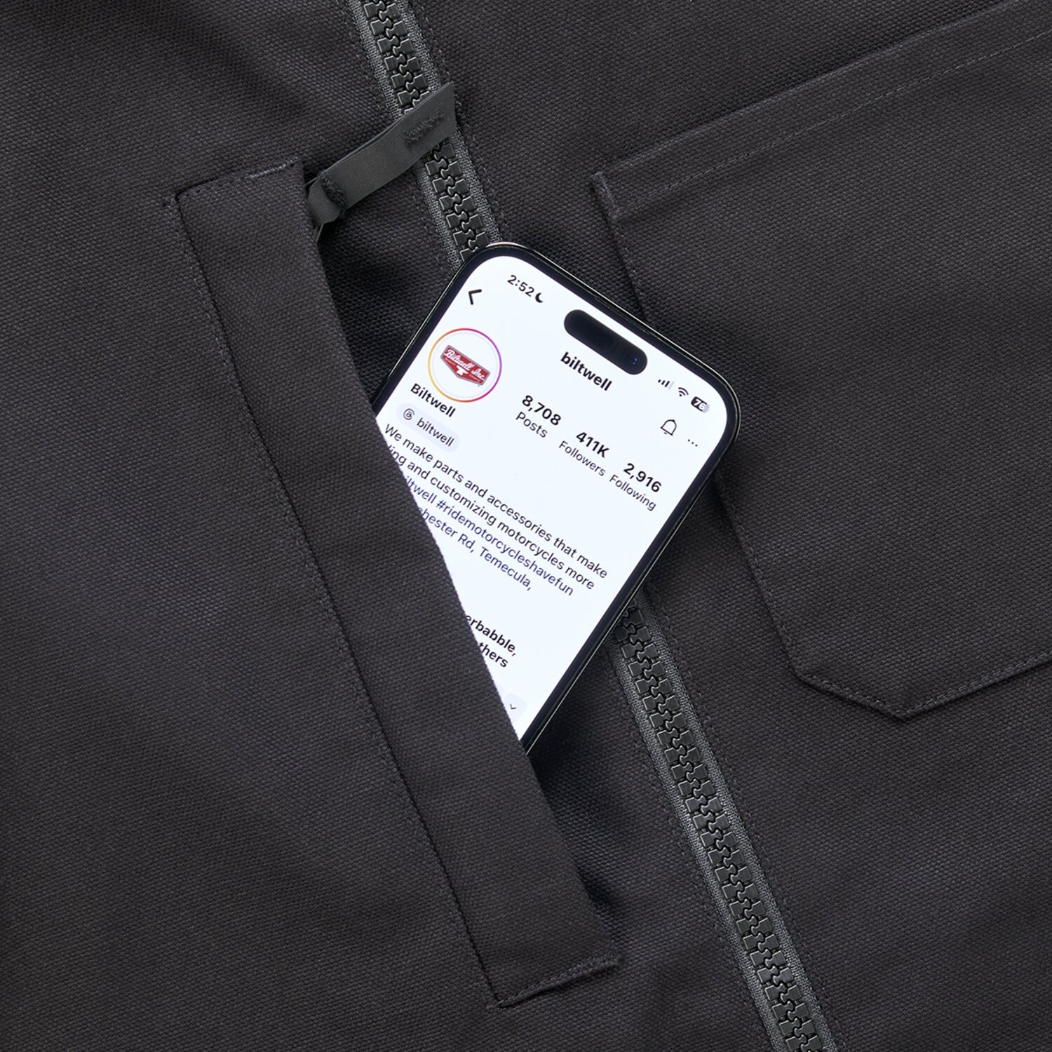 Biltwell 4 Speed vest, Black, S