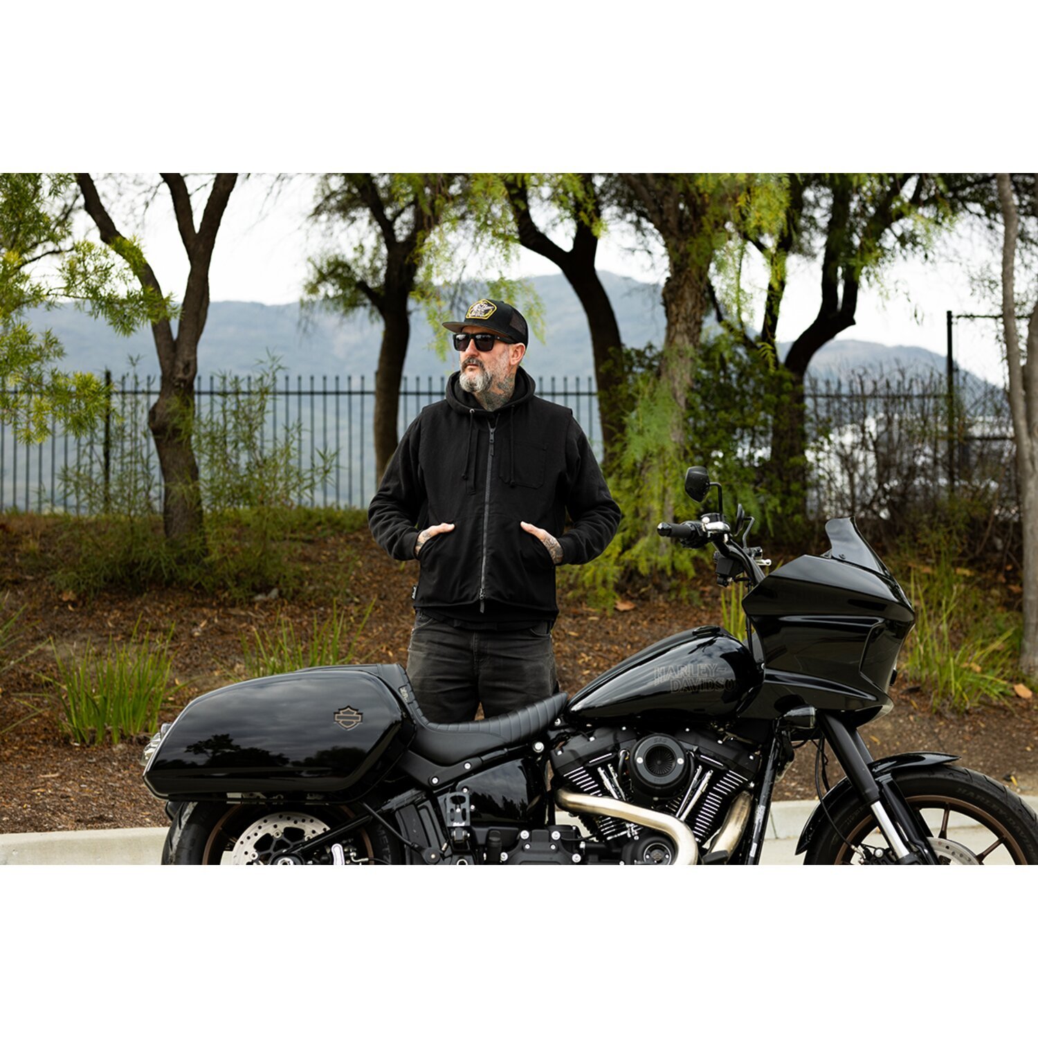 Biltwell 4 Speed vest, Black, S