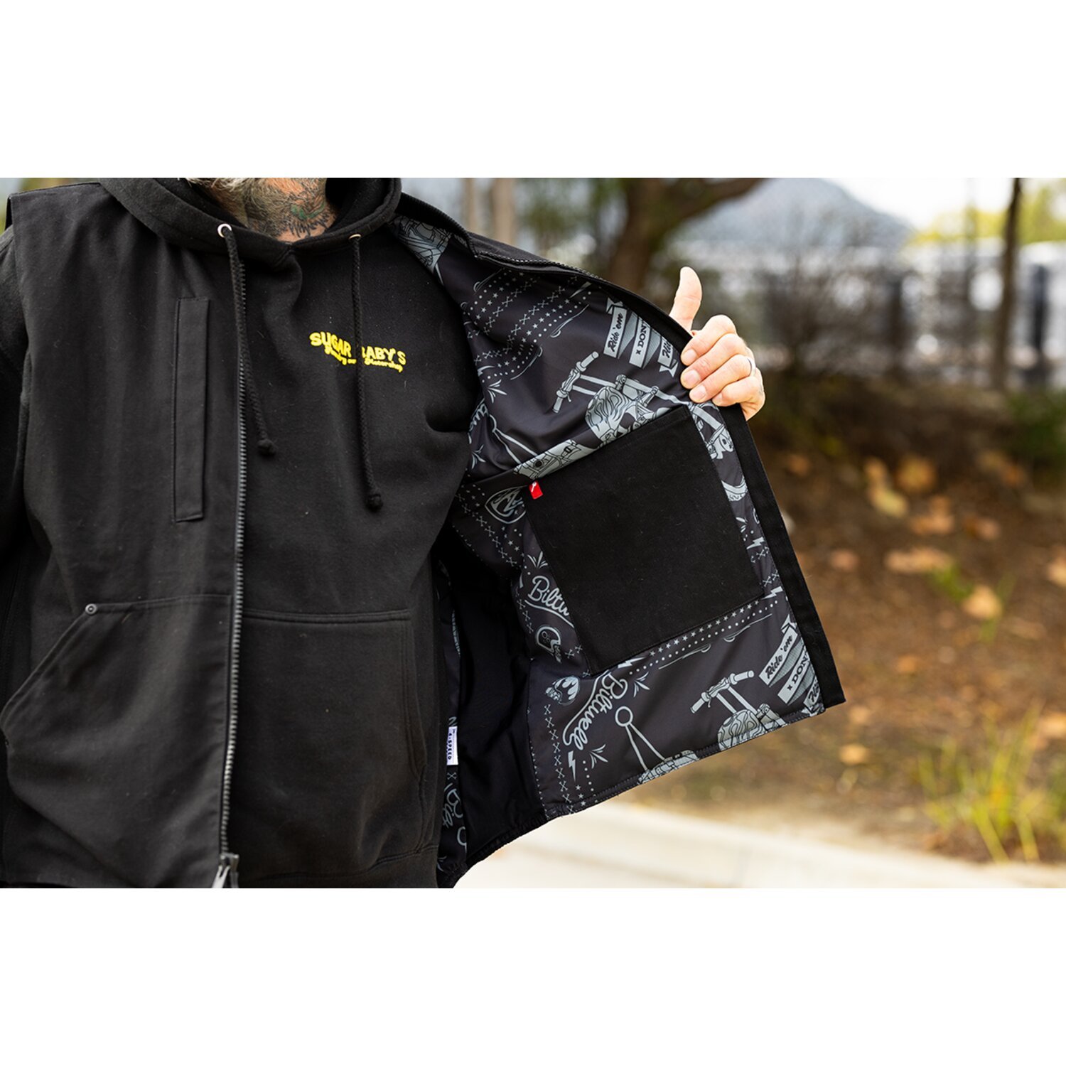 Biltwell 4 Speed vest, Black, S