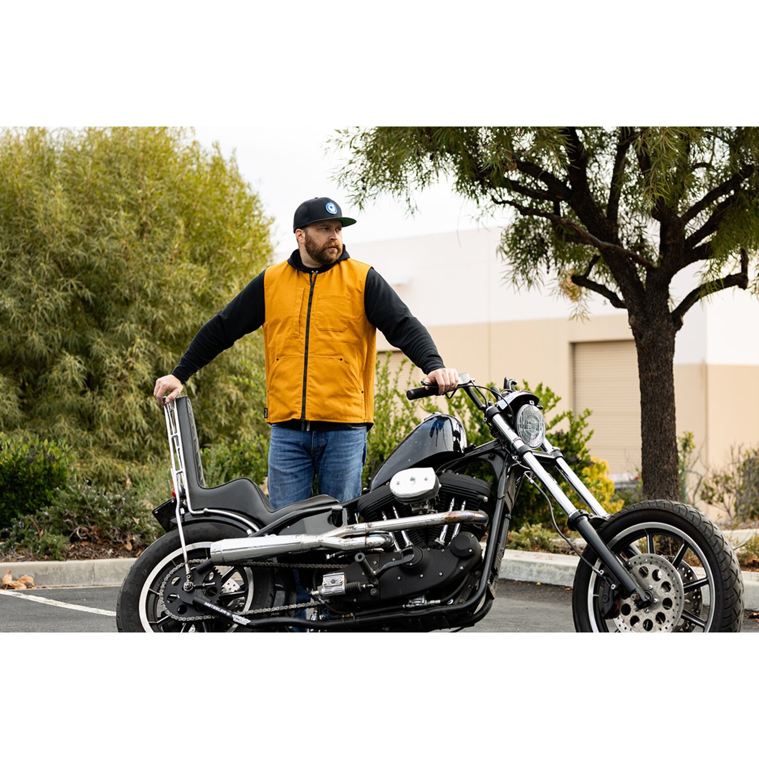 Biltwell 4 Speed vest, Gold, S