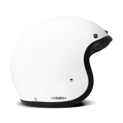 Embrace the fusion of classic style and modern functionality with the DMD Retro helmet, a nod to the iconic 70's design. This helmet isn't just a protective gear but a statement piece, crafted for those who dare to stand out. With its ECE 22.06 approved fiberglass shell available in three sizes, it offers a snug fit. The helmet is bluetooth ready, features integrated snaps for visors, and boasts a luxurious, washable lining with Velcro for a custom fit. Secured with a padded chin strap and a reliable Double D-ring closure, this helmet is the perfect blend of vintage charm and contemporary comfort.