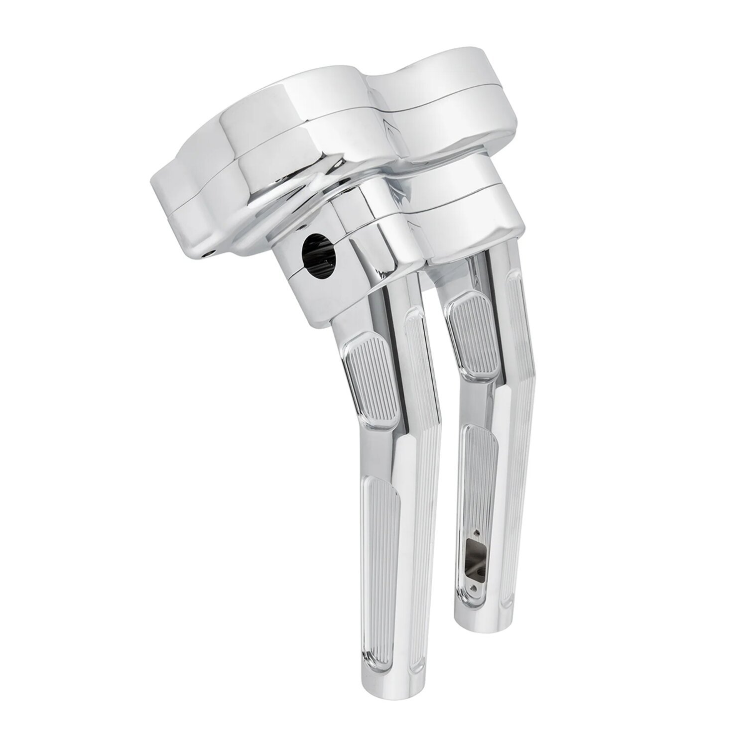 Arlen Ness, Method 10 risers for Road Glides, Silver, Chrome