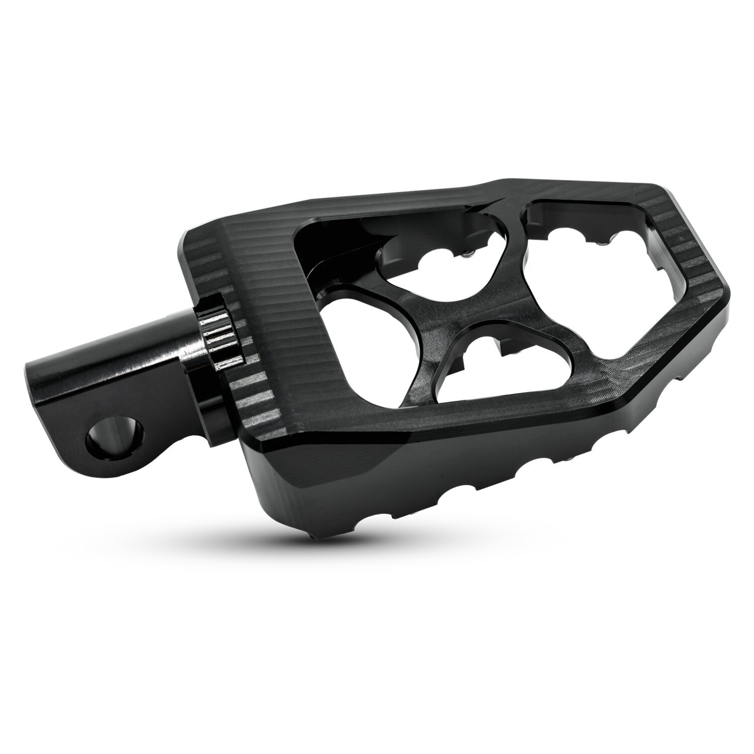 Burly, MX Evolution foot pegs, Black, Satin