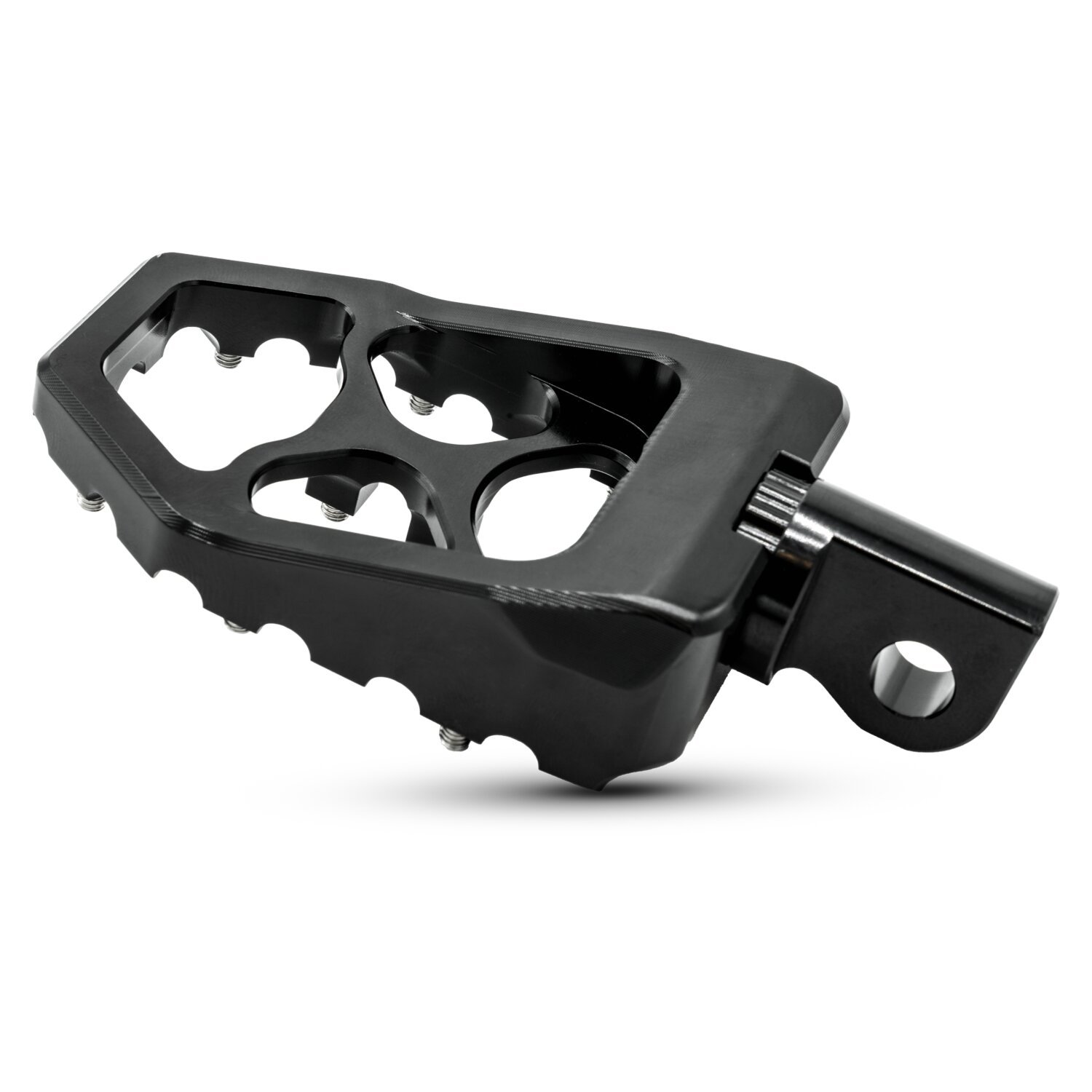 Burly, MX Evolution foot pegs, Black, Satin