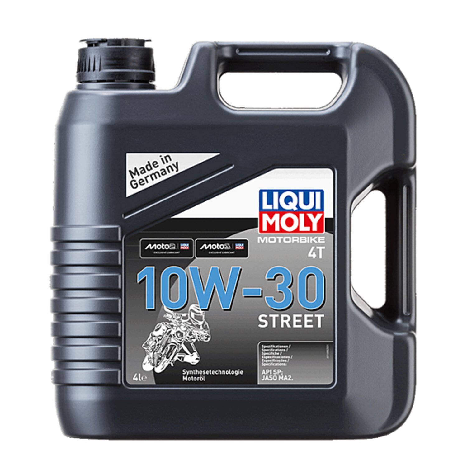 Liqui Moly, 4T 10W-30 Street oil. 4 liter