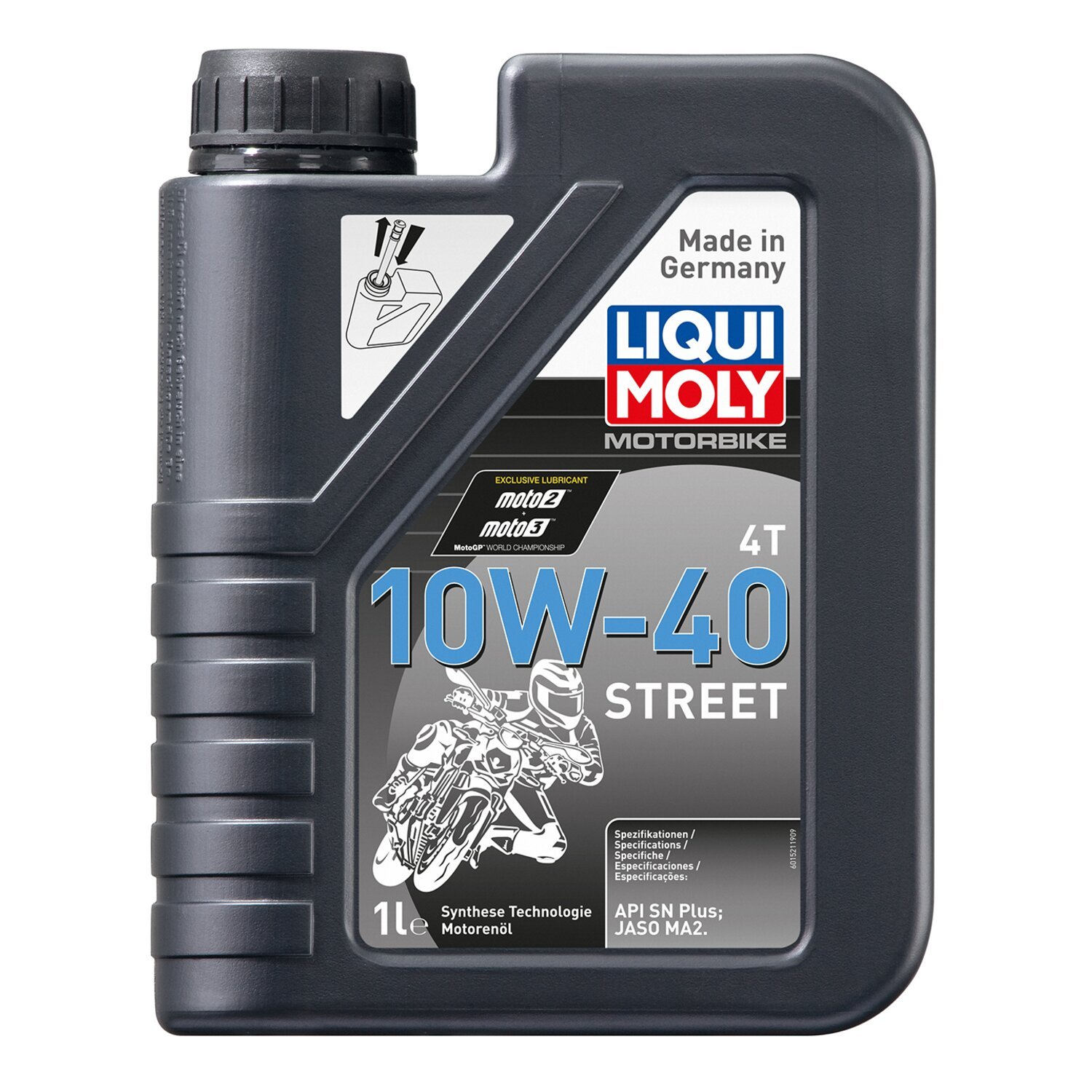 Liqui Moly, 4T 10W-40 Street oil. 1 liter