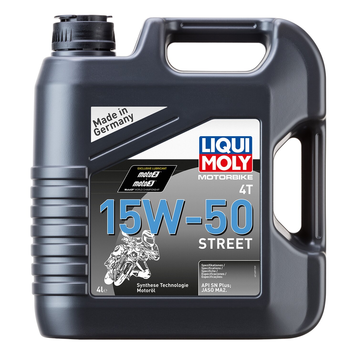 Liqui Moly, 4T 15W-50 Street oil 4L