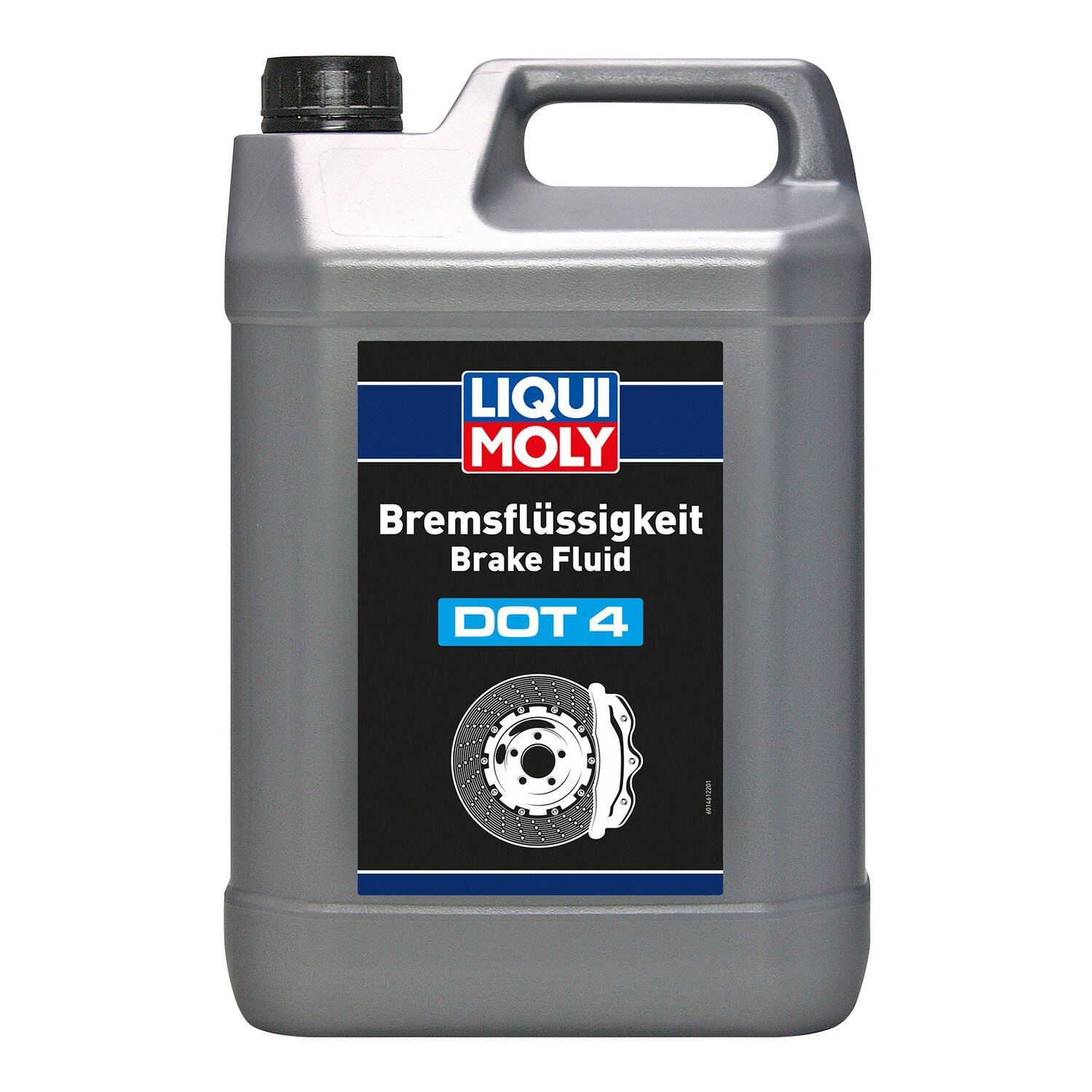 Liqui Moly, DOT 4 brake fluid. 5 liter