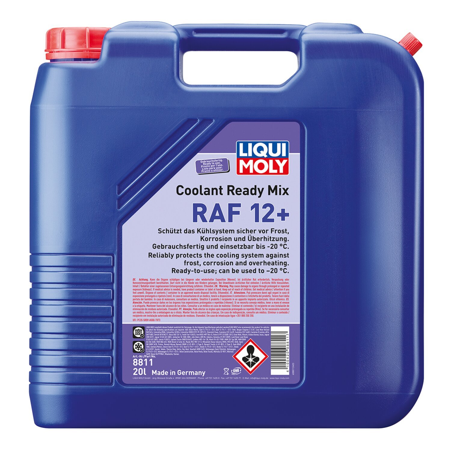 Liqui Moly, Coolant ready mix RAF 12+ 20L