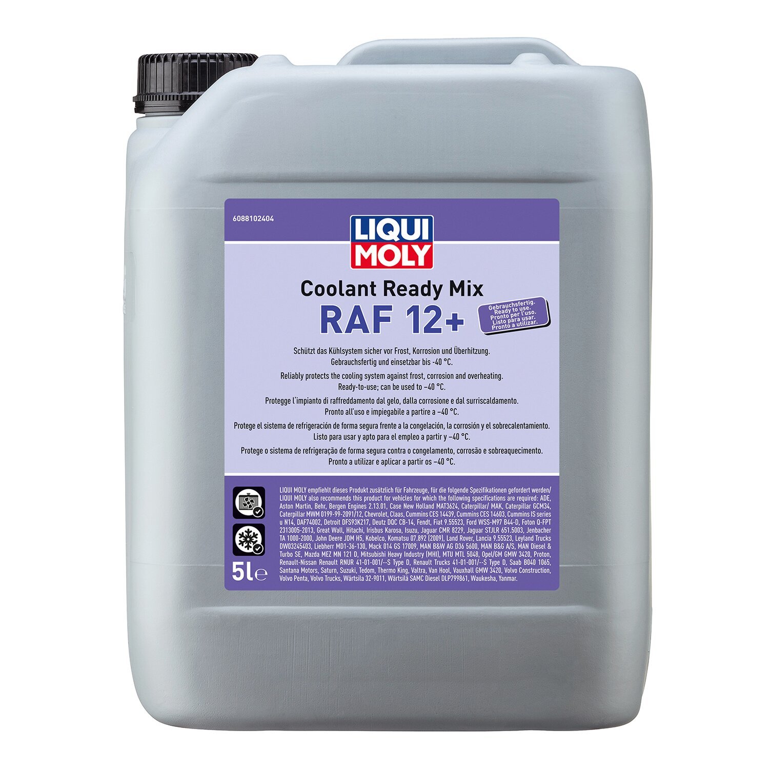 Liqui Moly, coolant ready mix RAF 12+ 5L