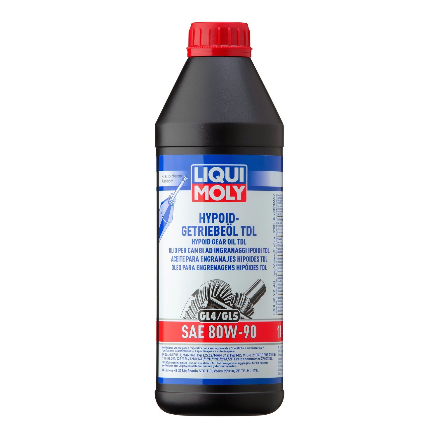 Liqui Moly, gear oil 80W-90. 1 liter
