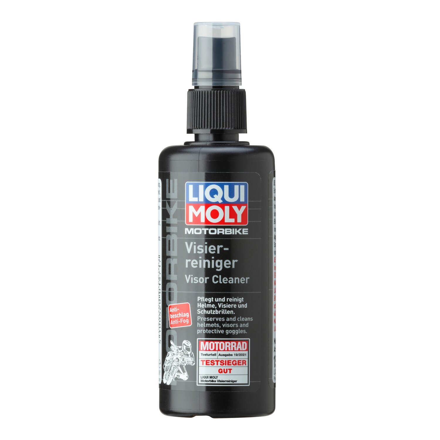 Liqui Moly, helmet visor cleaner. 100cc spray bottle