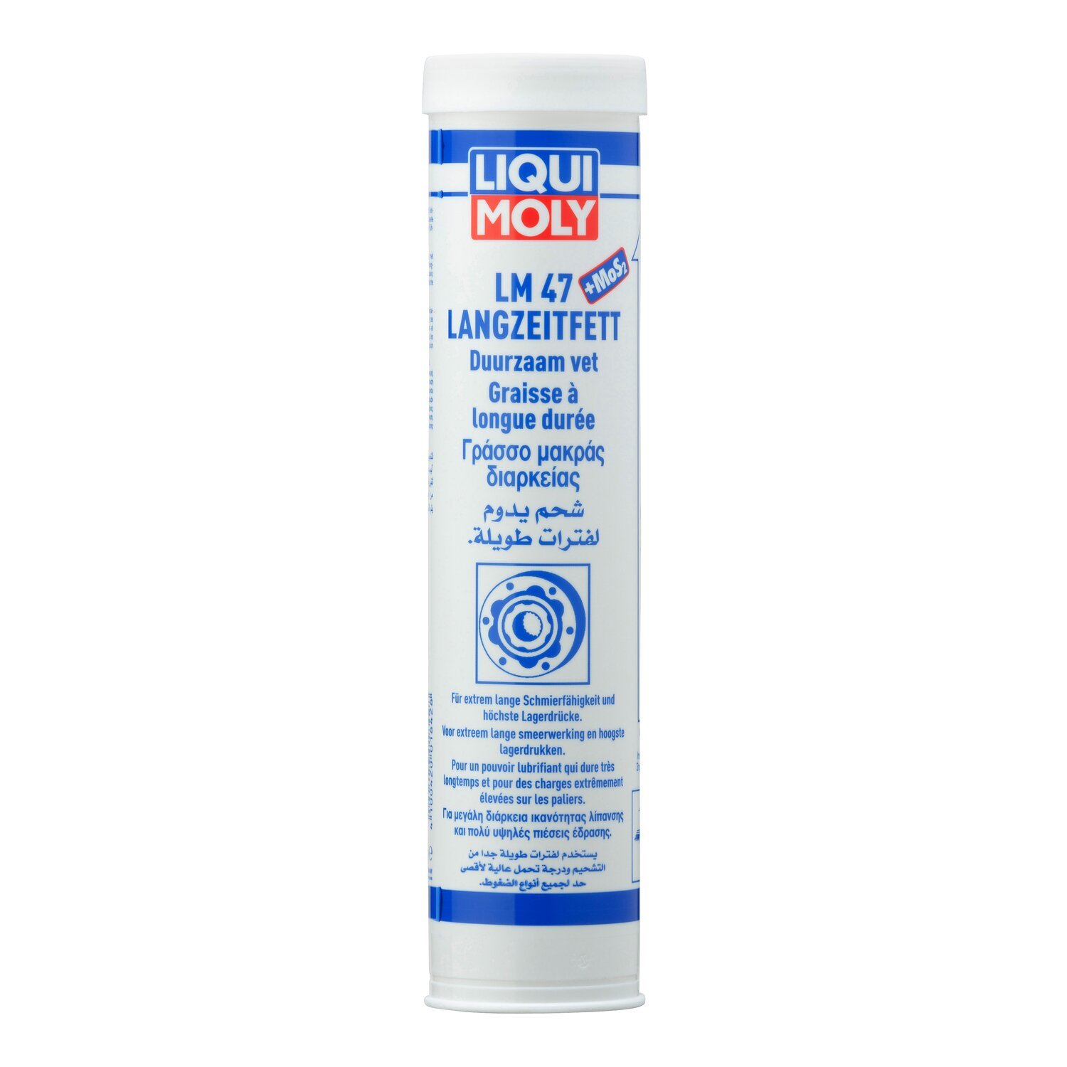 Liqui Moly, LM 47 Long-life grease + MOS2. 400 gr. cartridge