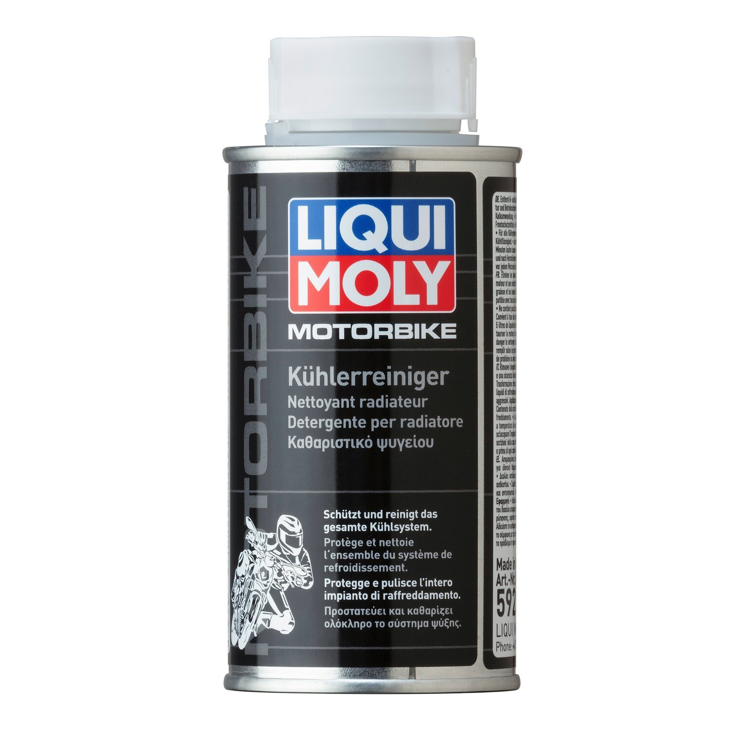 Liqui Moly, Motorbike Radiator Cleaner. 150cc metal can