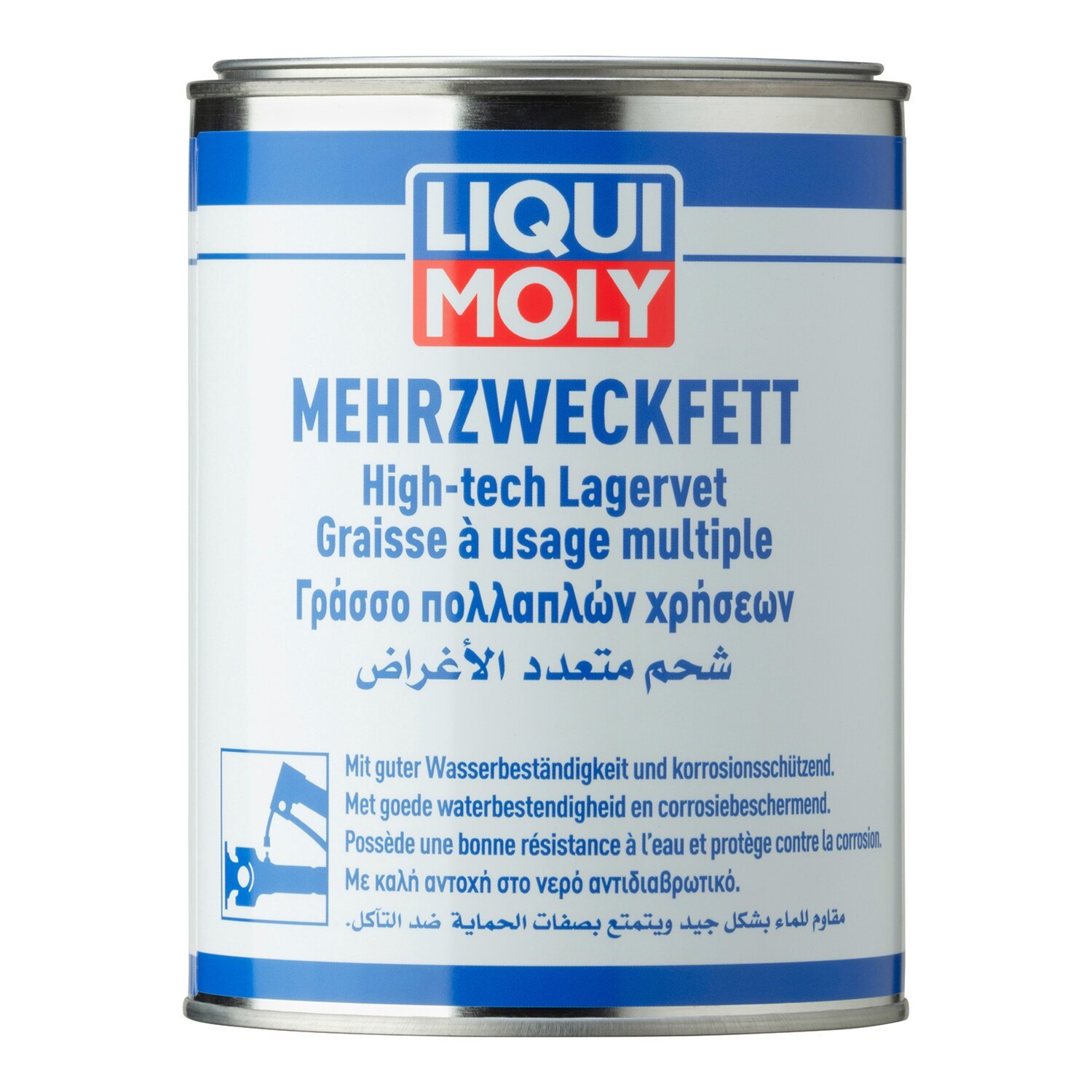 Liqui Moly, multipurpose lithium grease. 1 kilo metal can