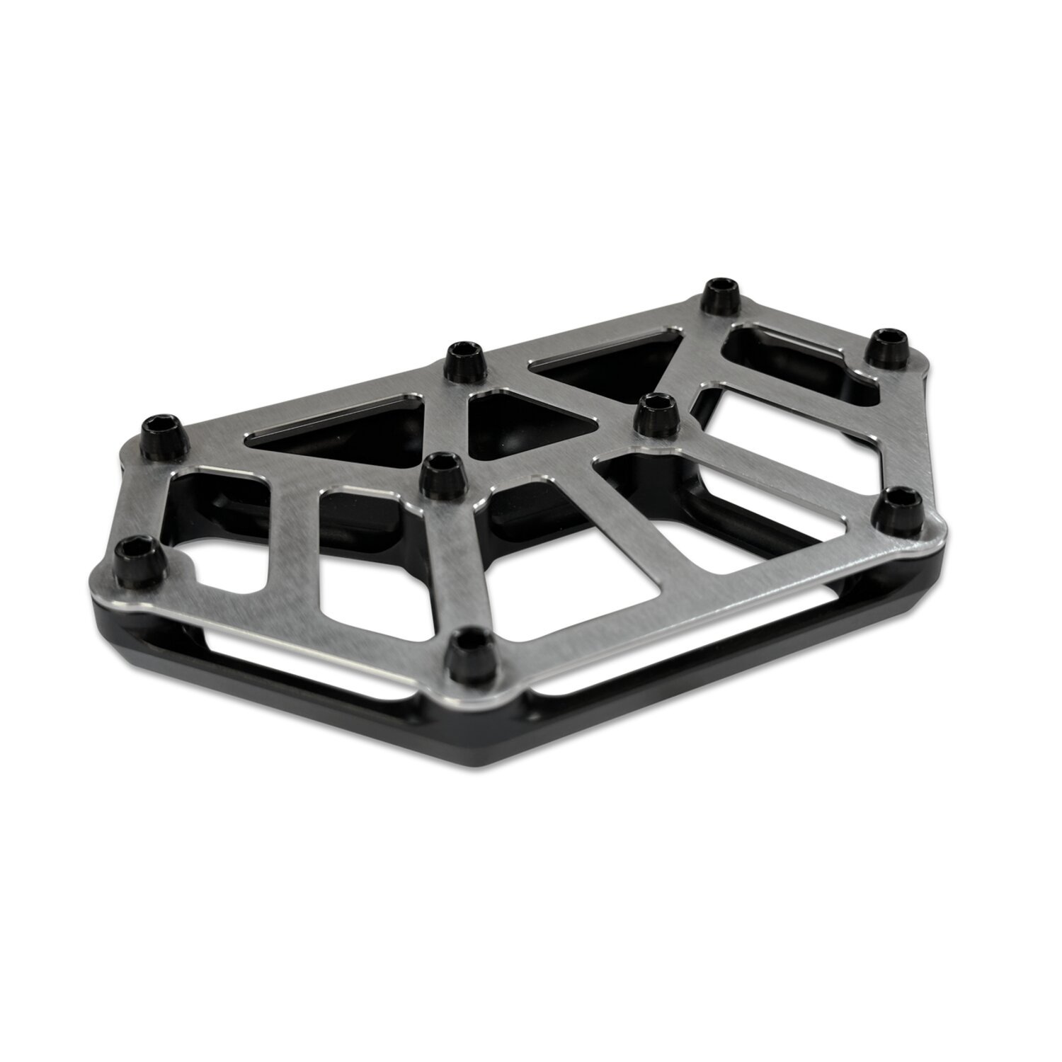 Kodlin, NXL Mini floorboards. Black & SS, Brushed