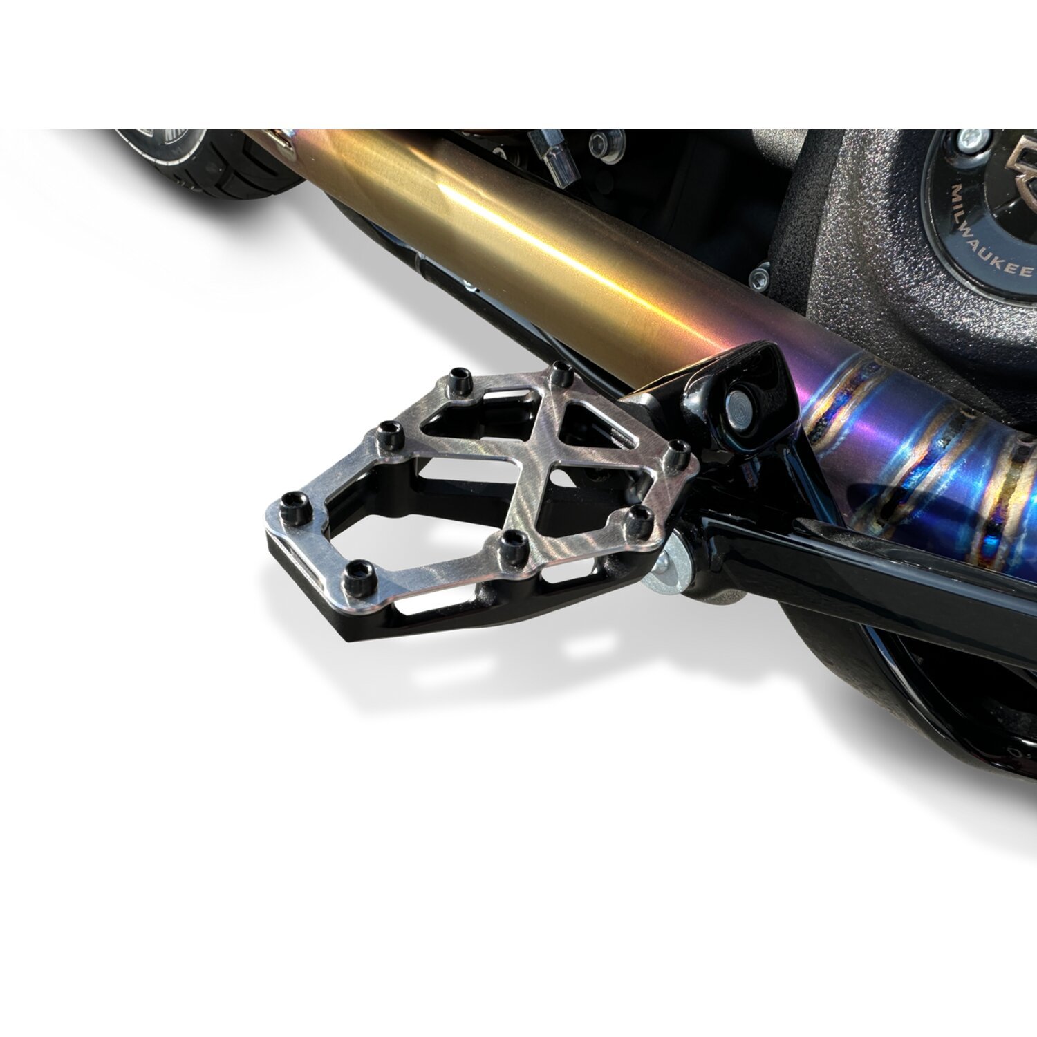 Kodlin, NXL Footpegs, titanium, Brushed