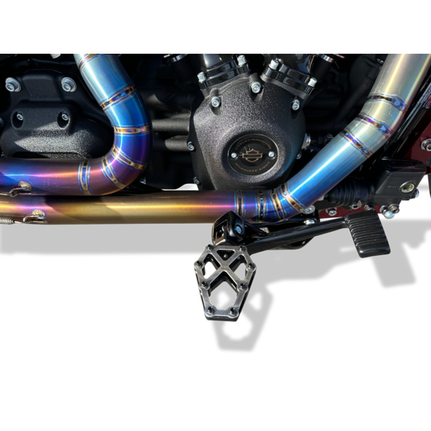 Kodlin, NXL Footpegs, titanium, Brushed