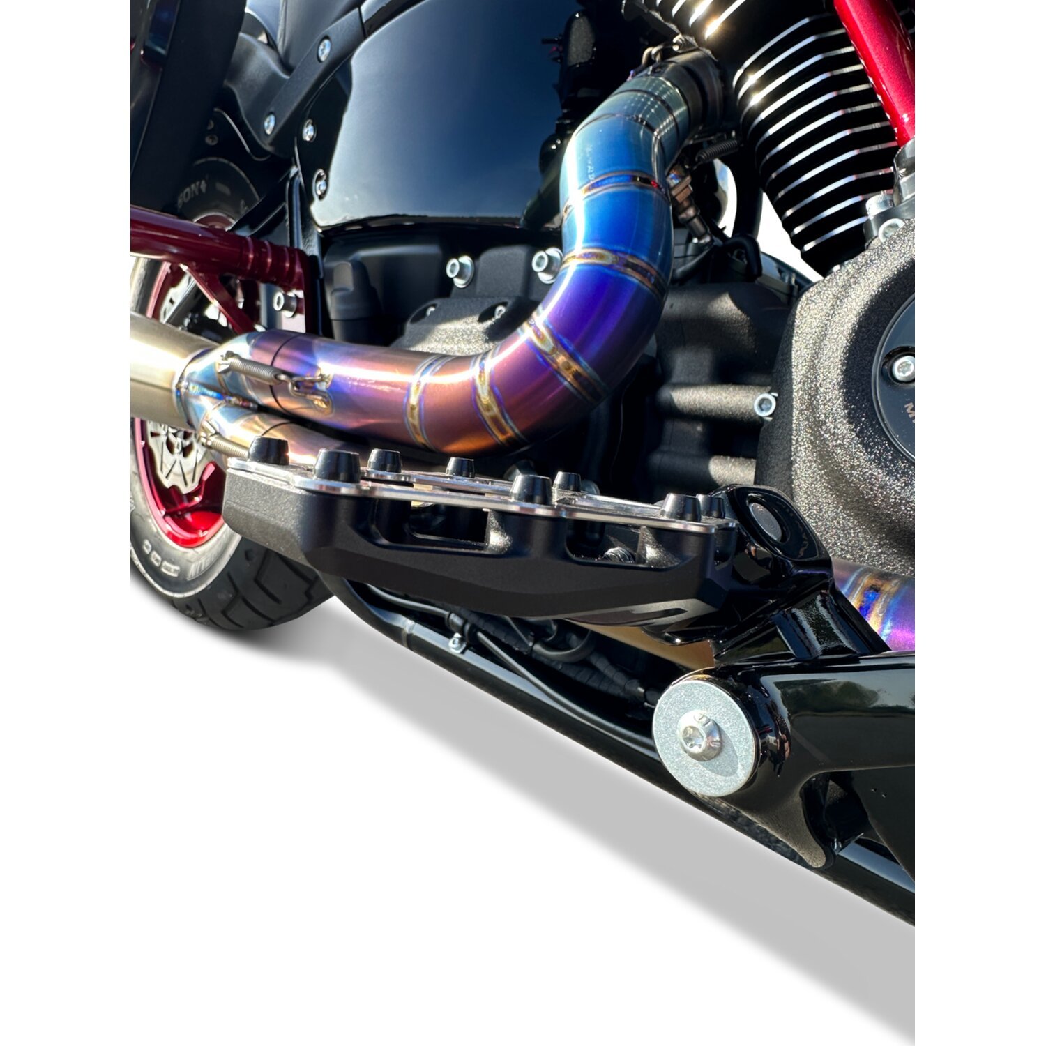 Kodlin, NXL Footpegs, titanium, Brushed