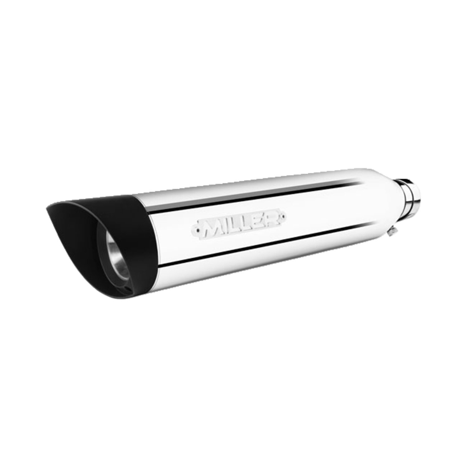 Miller, Omaha Euro 5 Slip-On mufflers. Highly polished