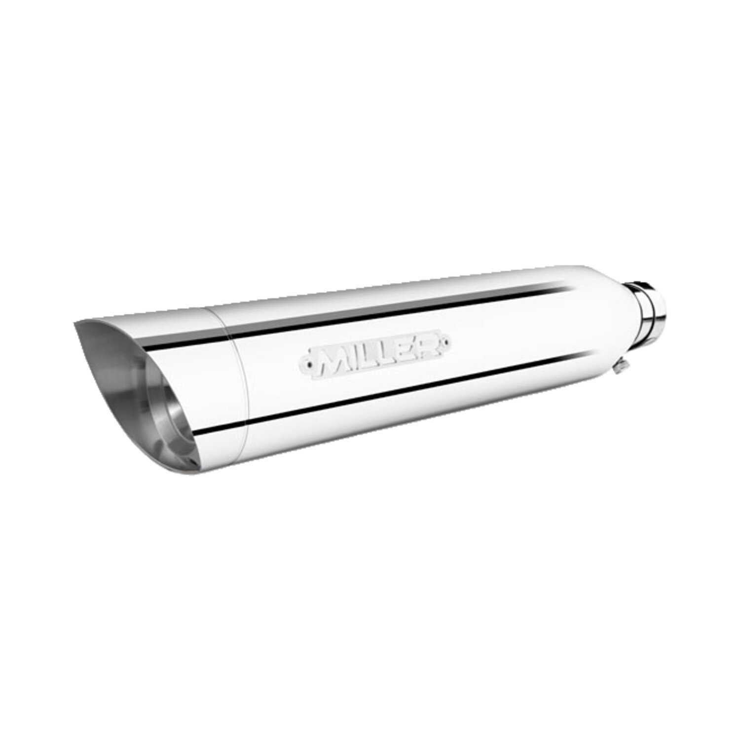Miller, Omaha Euro 5 Slip-On mufflers. Highly polished