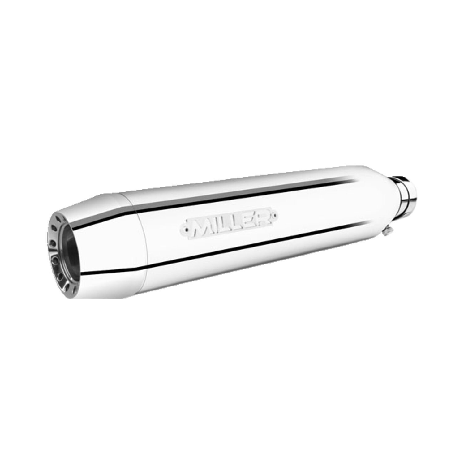 Miller, Omaha Euro 5 Slip-On mufflers. Highly polished