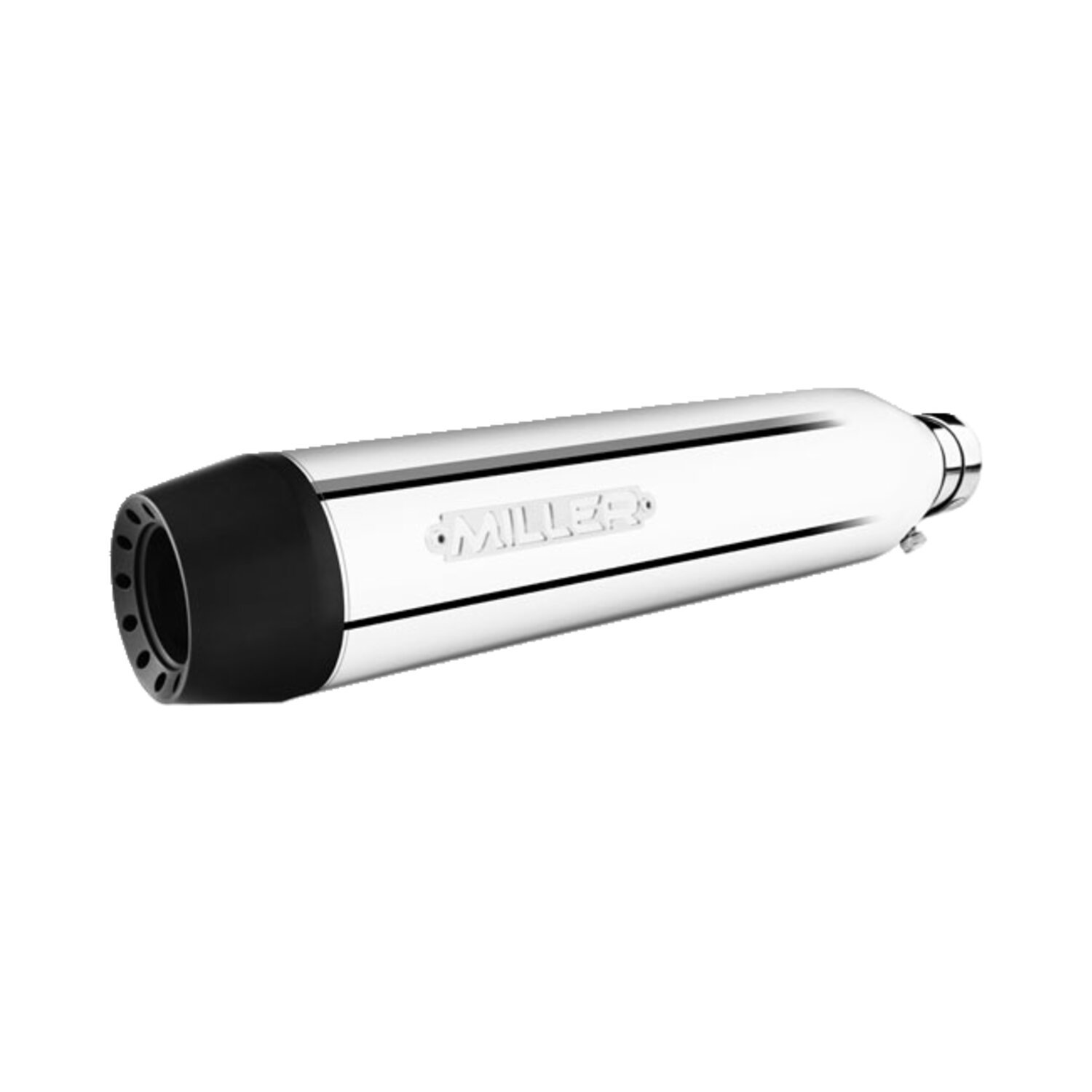 Miller, Omaha Euro 5 Slip-On mufflers. Highly polished