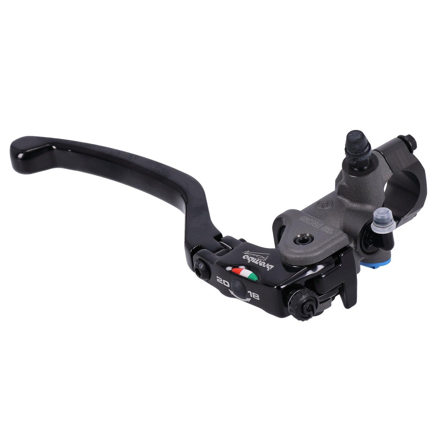 Brembo, 19 RCS radial handlebar master cylinder. Brake. DD, Black