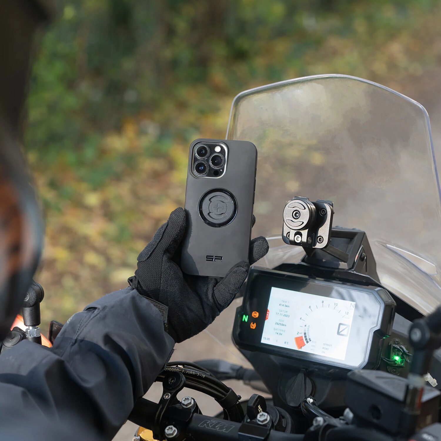 SP Connect, GPS Cradle Mount, Black