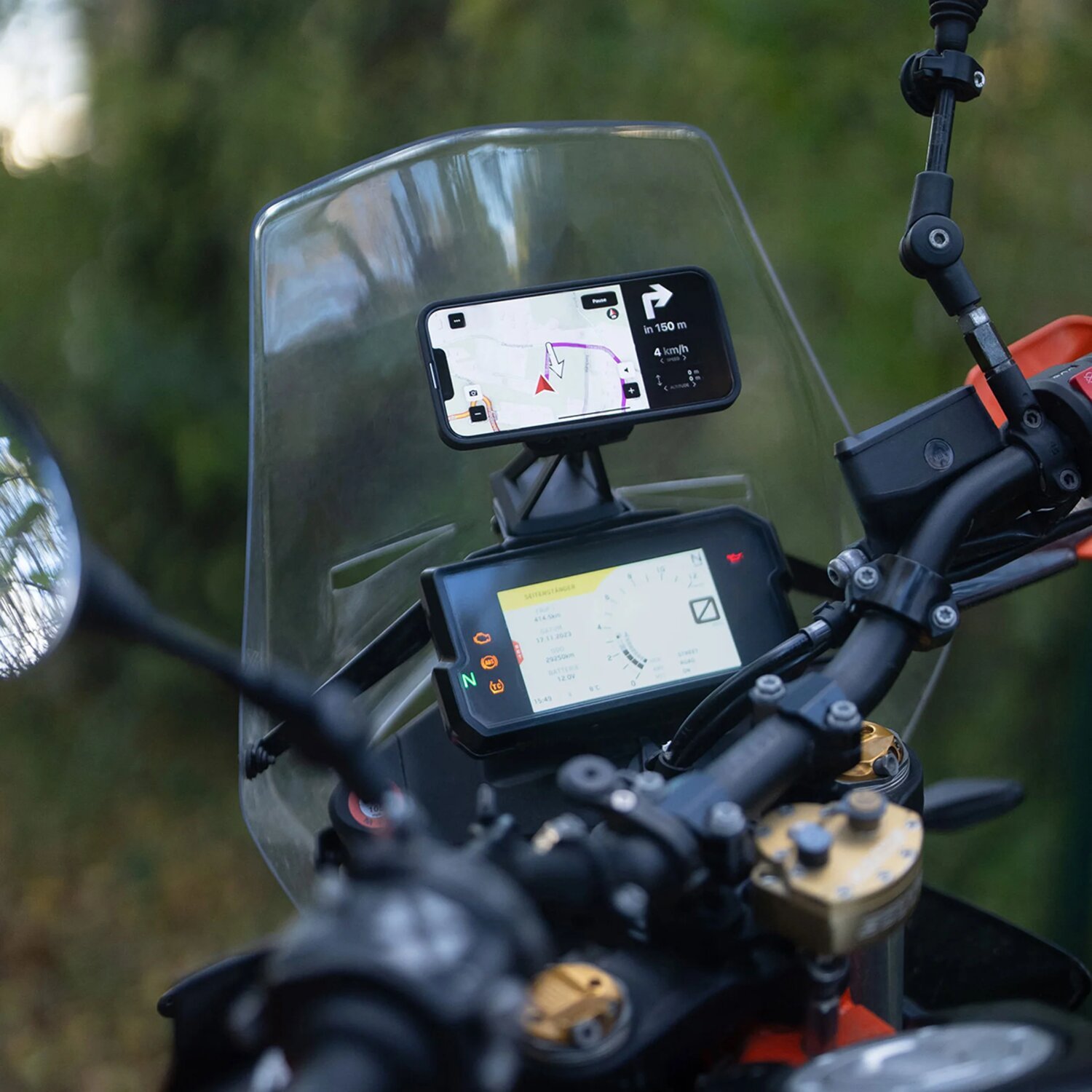 SP Connect, GPS Cradle Mount, Black