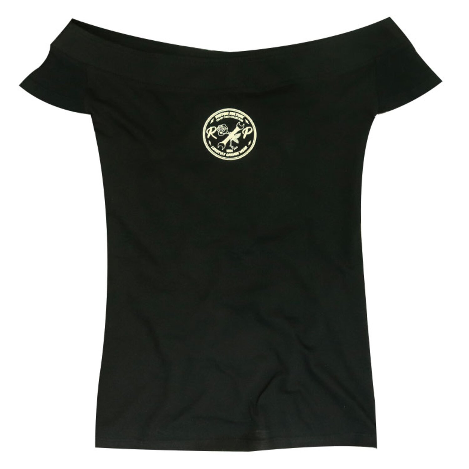 Rusty Pistons Hawaii female t-shirt, Black, L