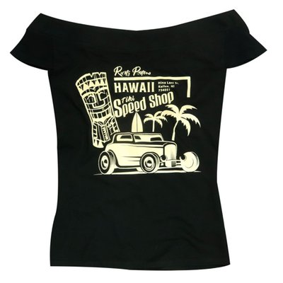 Embrace the spirit of adventure with the Rusty Pistons Hawaii t-shirt. Crafted from premium cotton for unparalleled comfort, this t-shirt boasts a sleek, narrow cut that's right on trend. The chest features a bold print that captures the essence of the open road, while the back is adorned with a striking 3D Rusty Pistons logo. With a wide neckline that subtly showcases the shoulders and meticulous double seams for durability, this t-shirt is finished with a signature logo applique on the side seam, making it a must-have for any wardrobe.