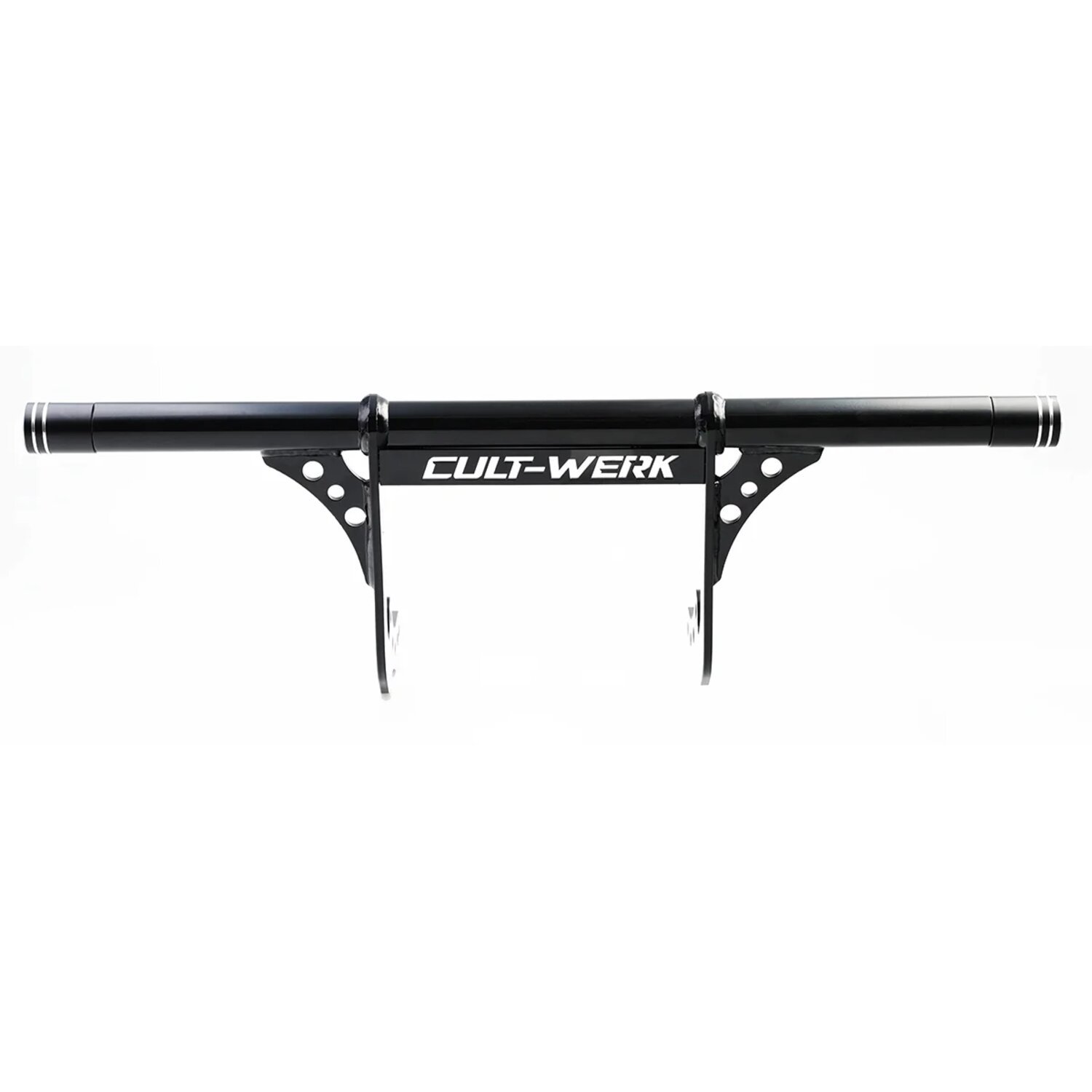 Cult-Werk, crashbar "Clubstyle". Front, Black, Gloss