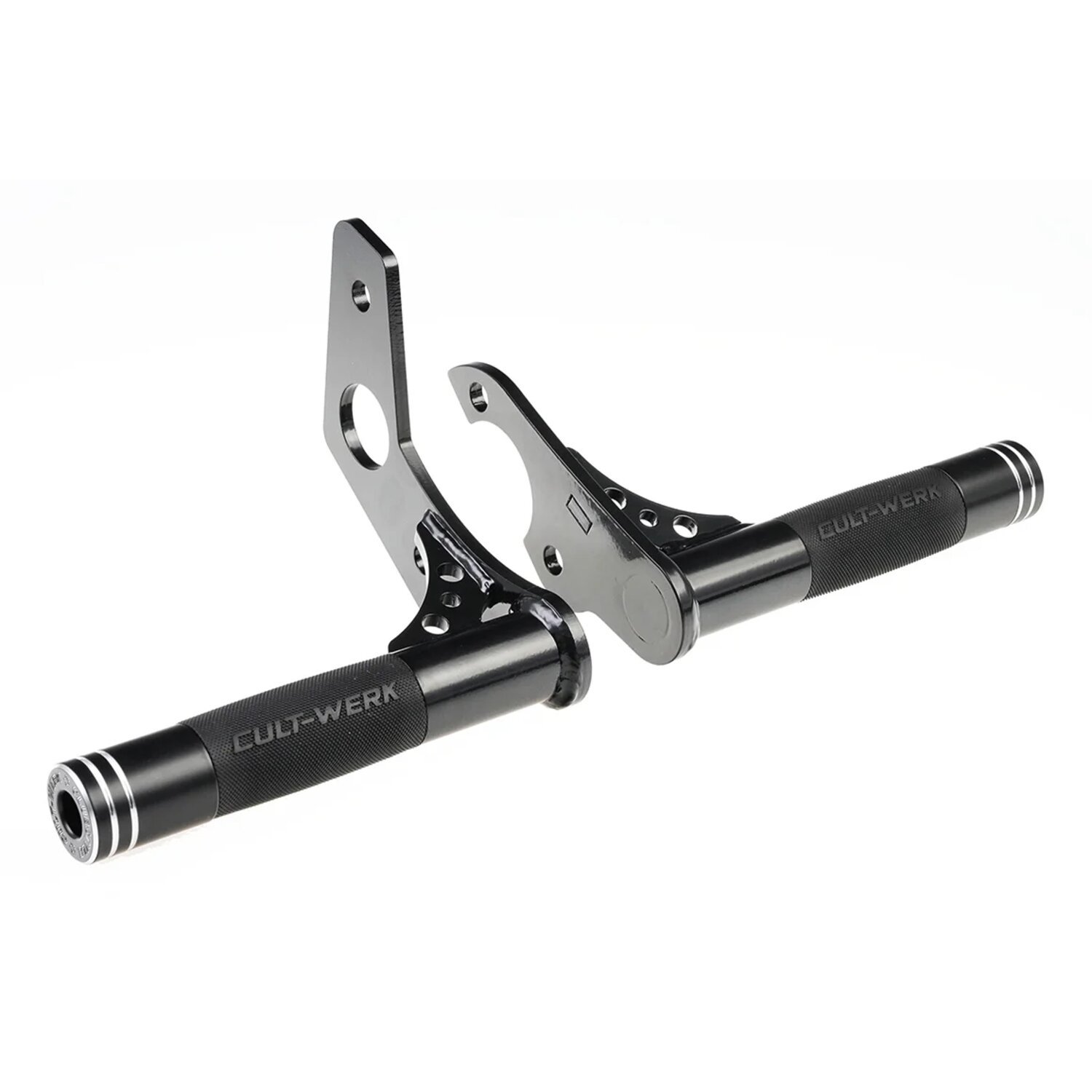 Cult-Werk, crashbar 'Clubstyle'. Rear, Black, Gloss