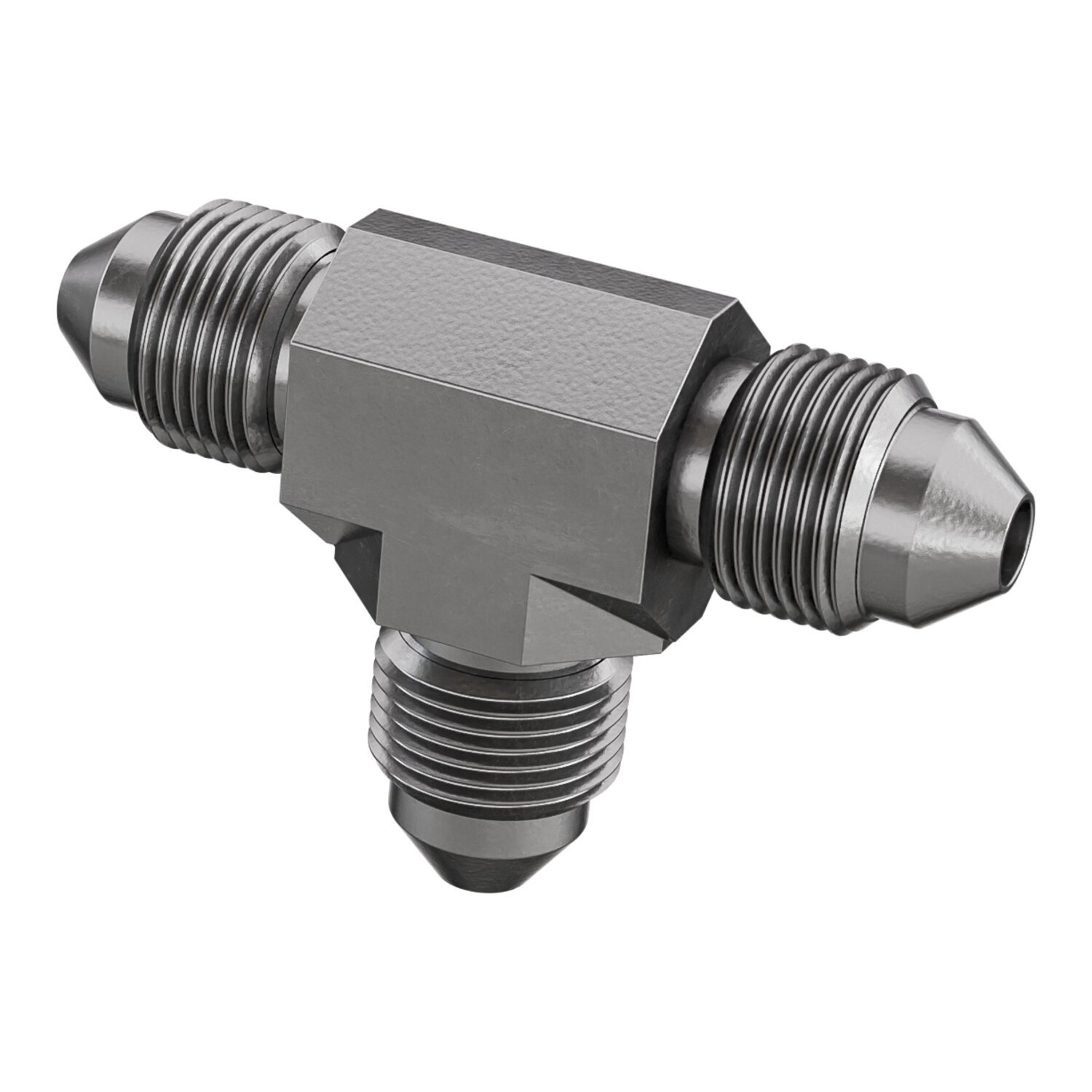Goodridge, Male T-fitting. Highly polished stainless