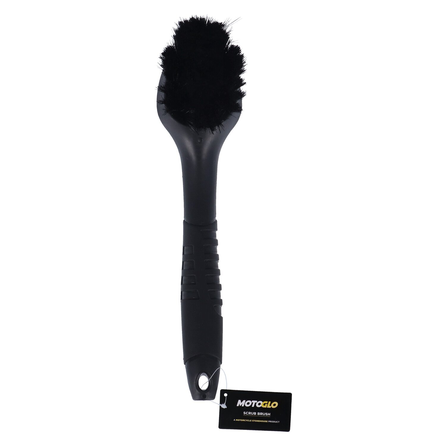 MotoGlo, scrub brush