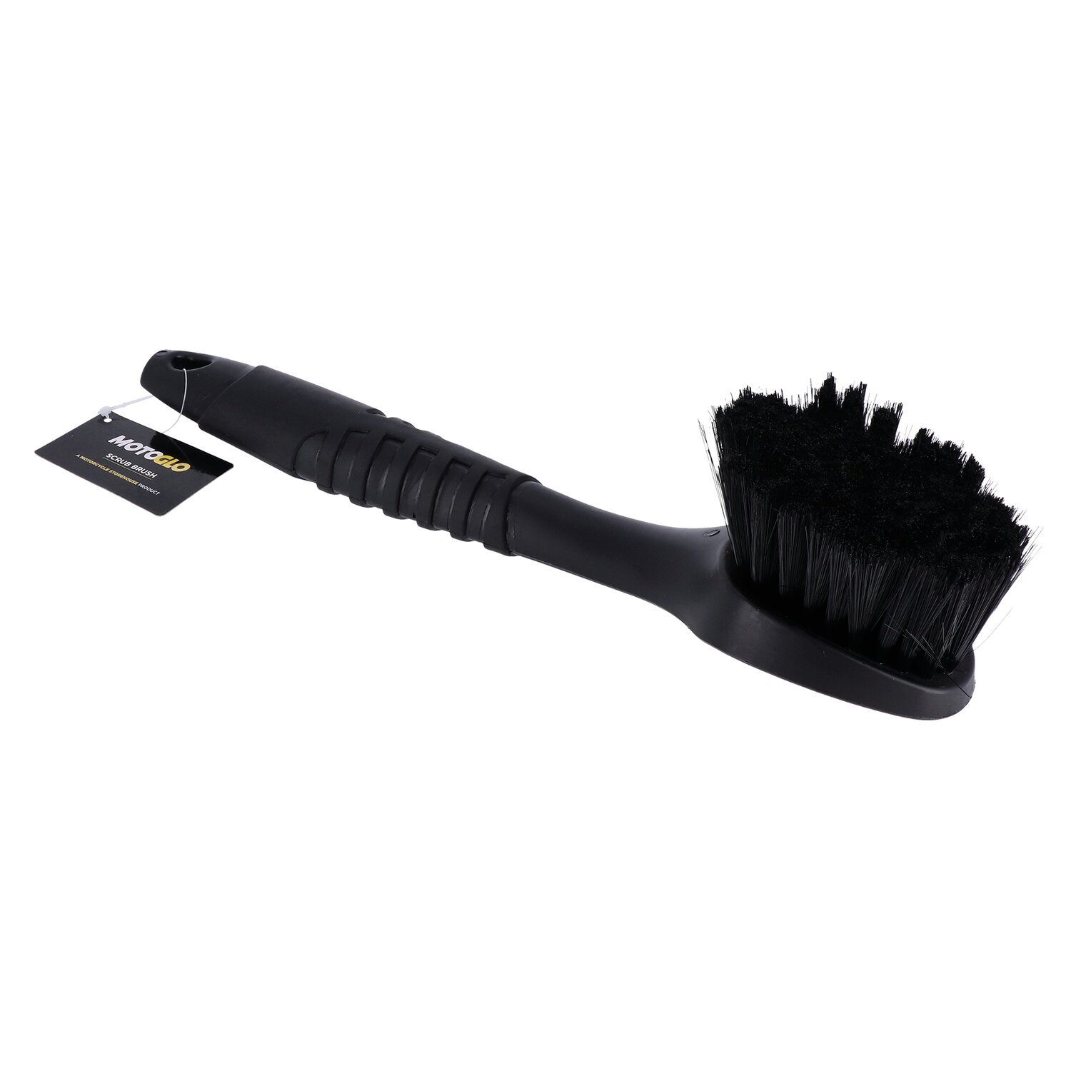 MotoGlo, scrub brush