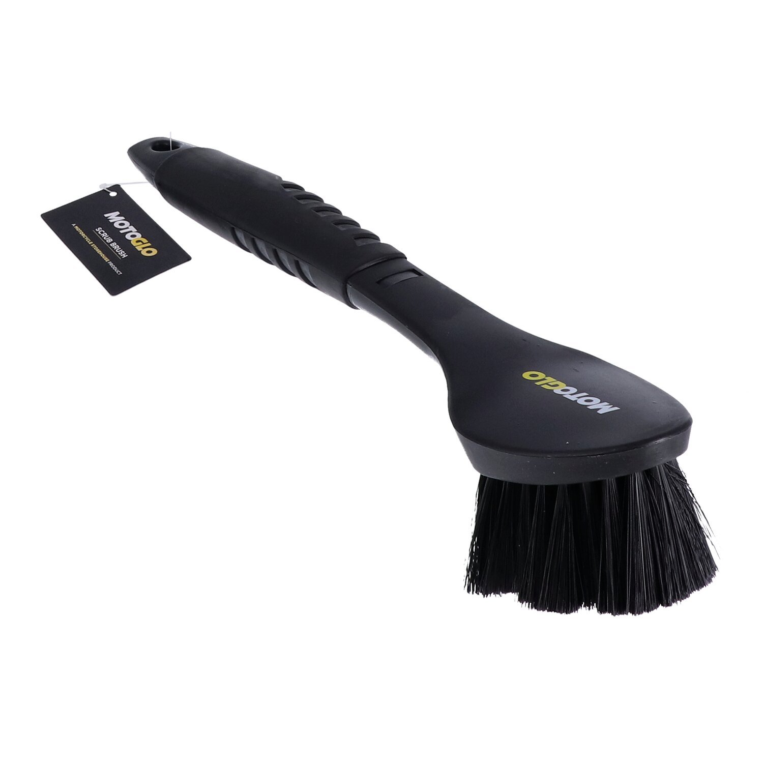 MotoGlo, scrub brush