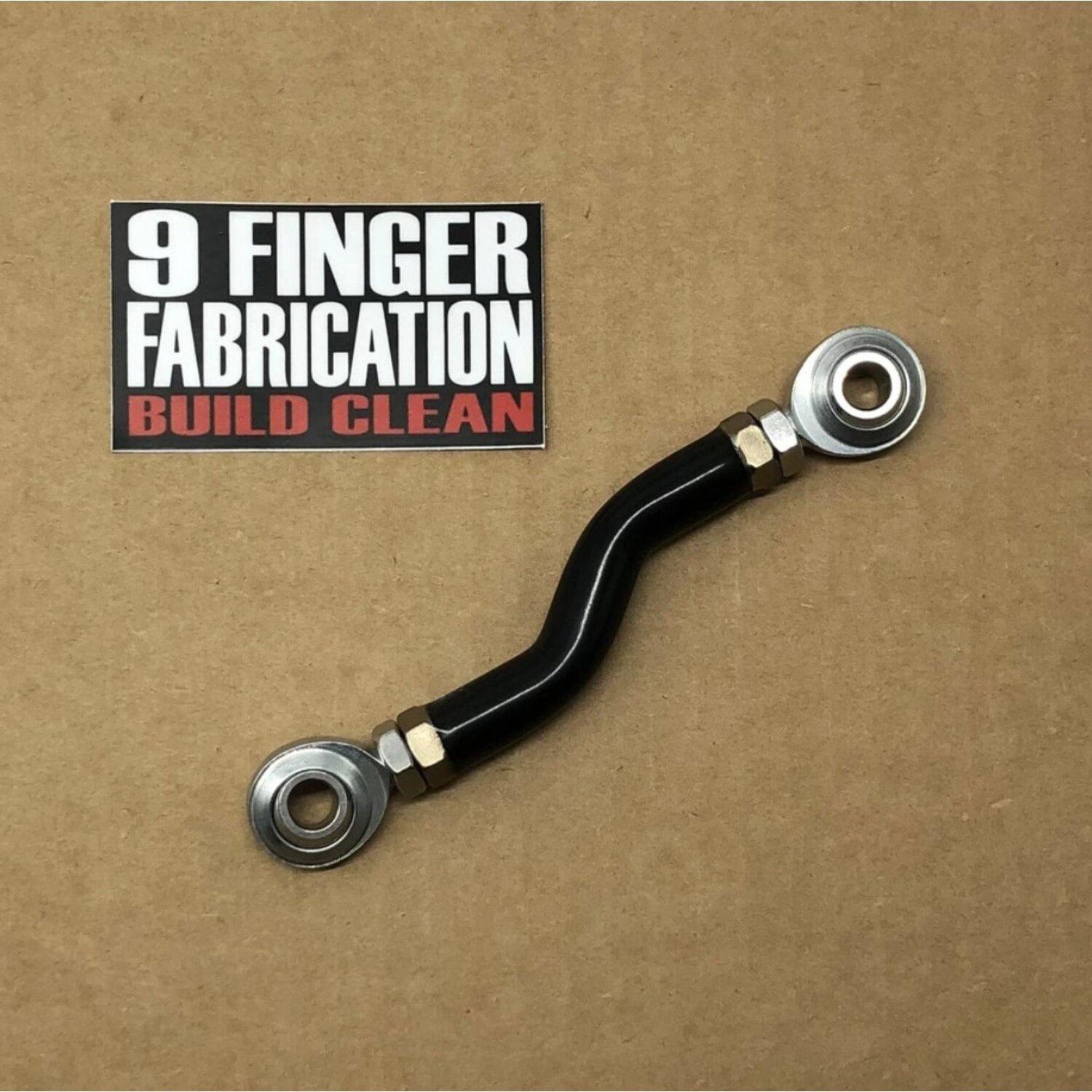 9Finger Fabrication, M8 mid-control brake linkage