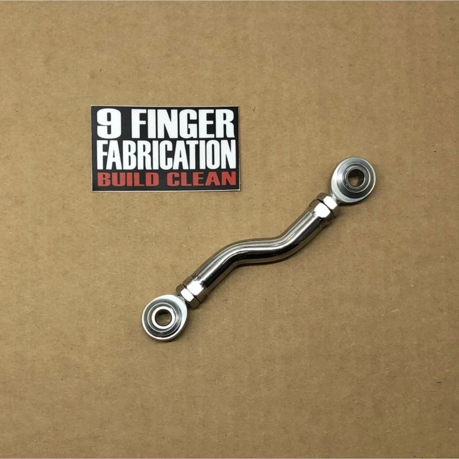 9Finger Fabrication, M8 mid-control brake linkage