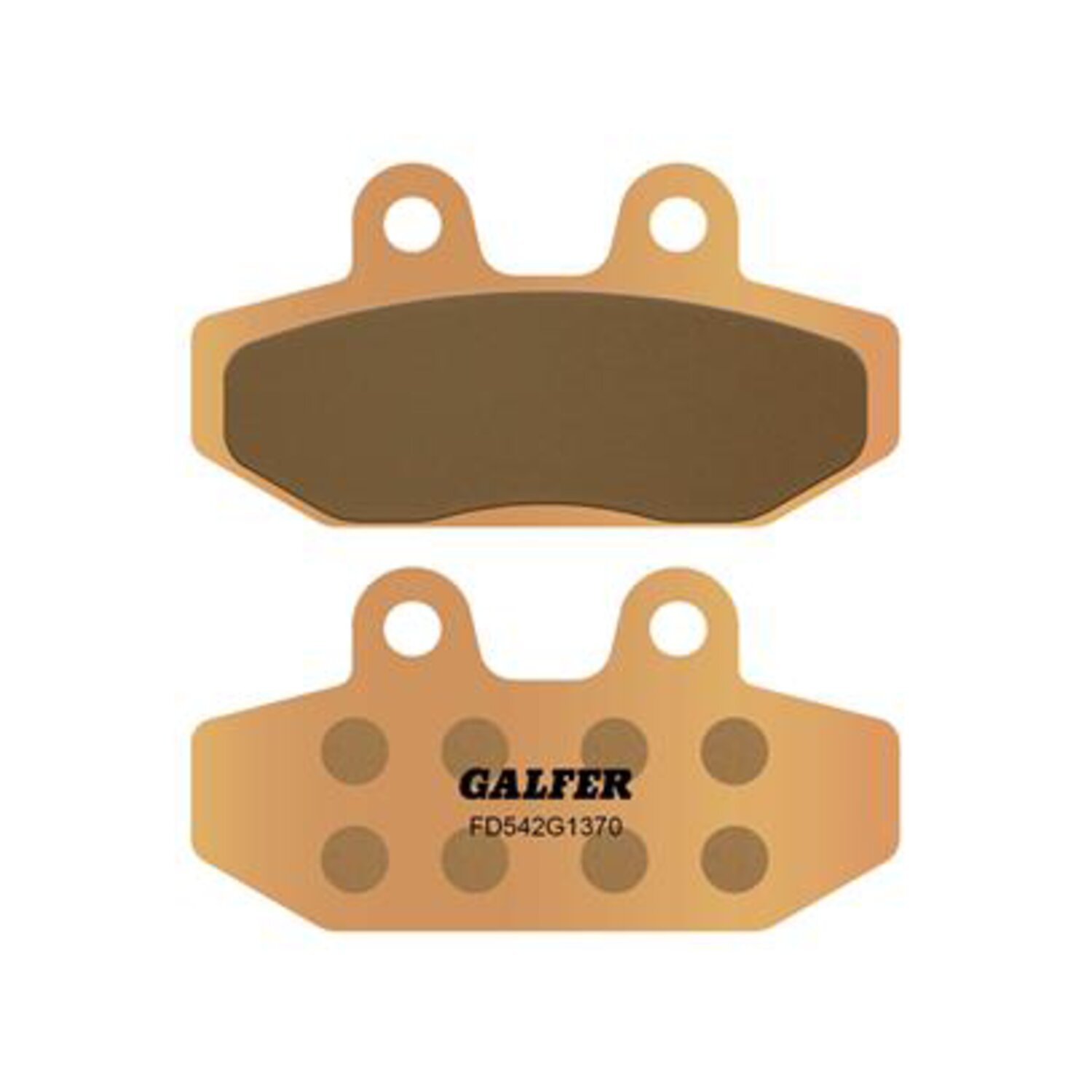 Galfer, brake pads. G1371 Sinter Street. Rear