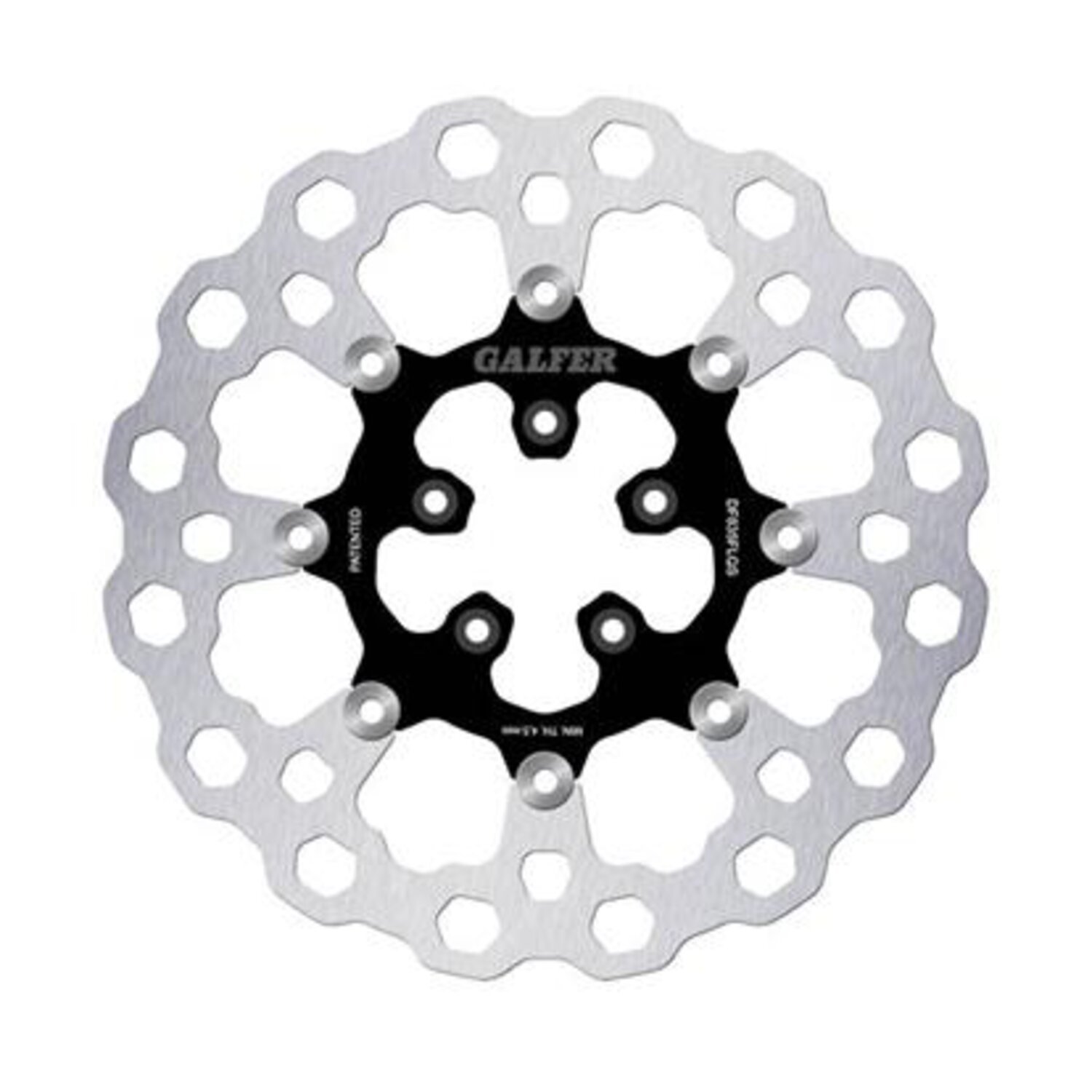 Galfer brake rotor. Cubiq. Floating. Oversize. 320x5mm