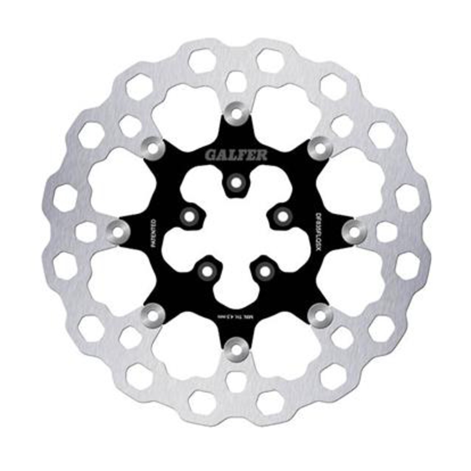 Galfer brake rotor. Cubiq. Floating. Oversize. 330x5mm